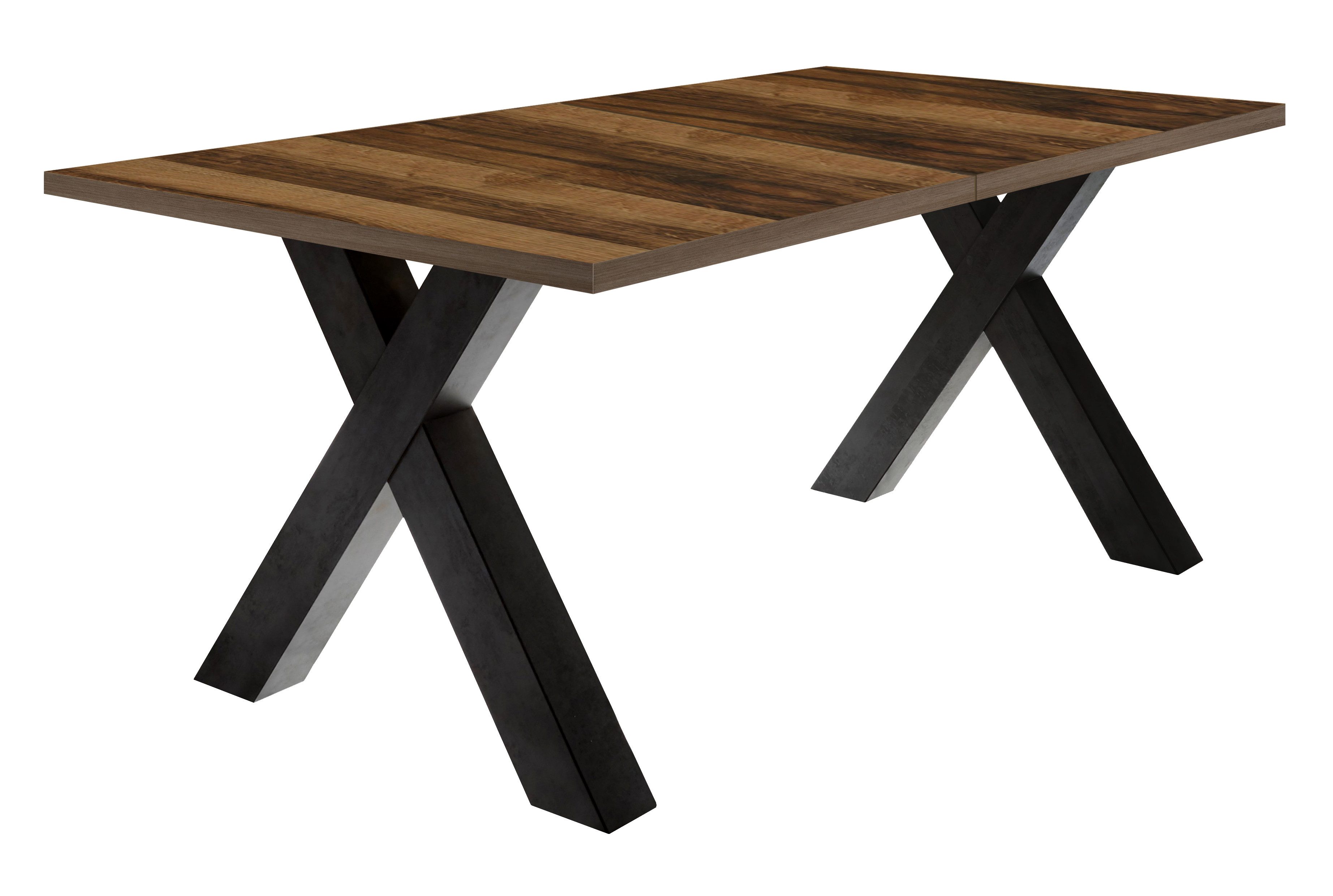 schwarzstahl / plankeneiche | schwarzstahl | plankeneiche