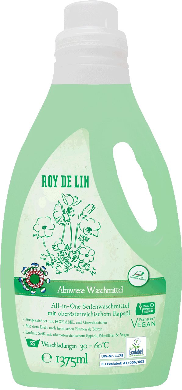 LIN Waschmittel Almwiese HCR Hygiene Spezialwaschmittel ROY DE 1.375 - ml flüssig