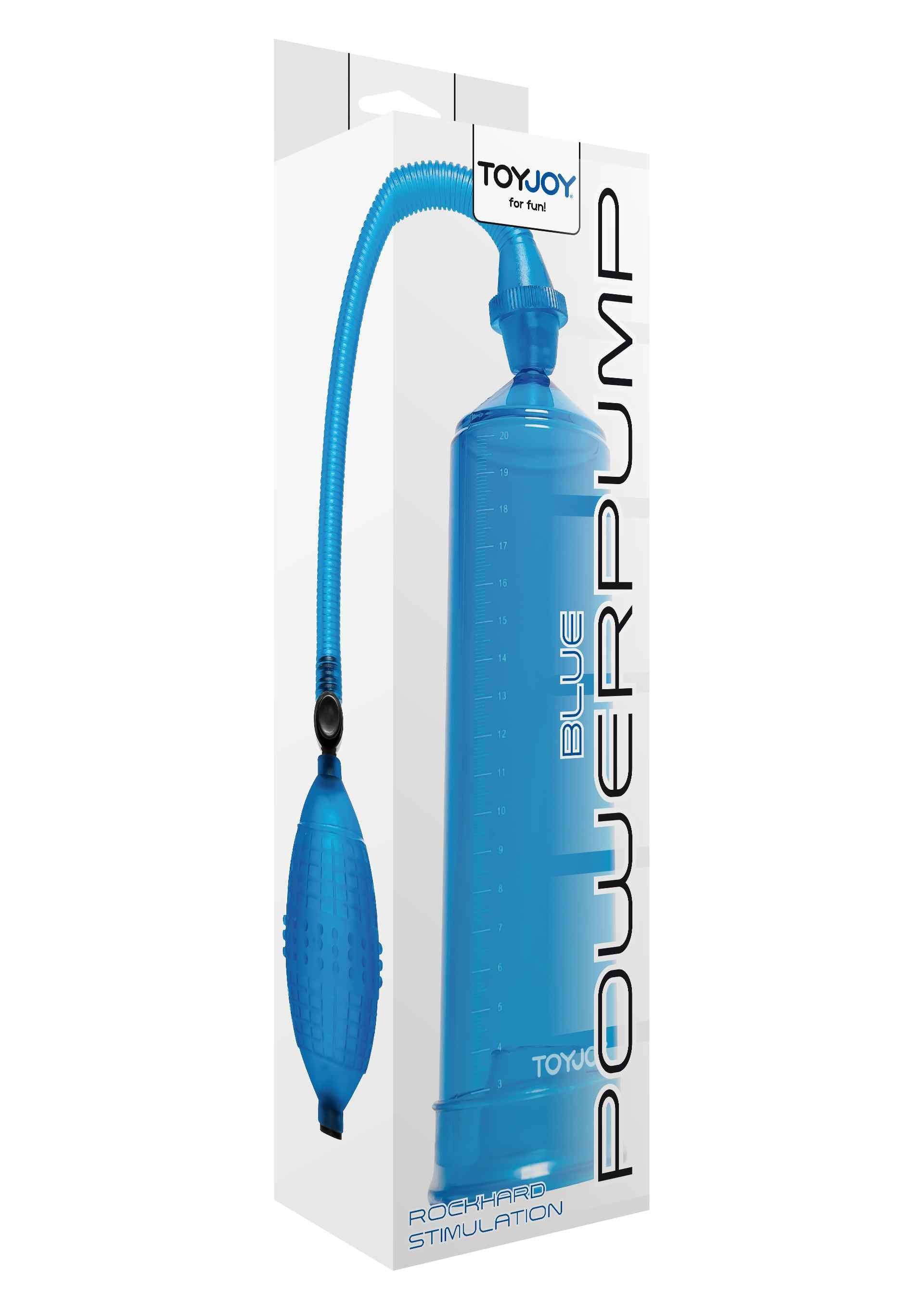 TOYJOY Manpower Power Penis-Ballhandpumpe Pump blau