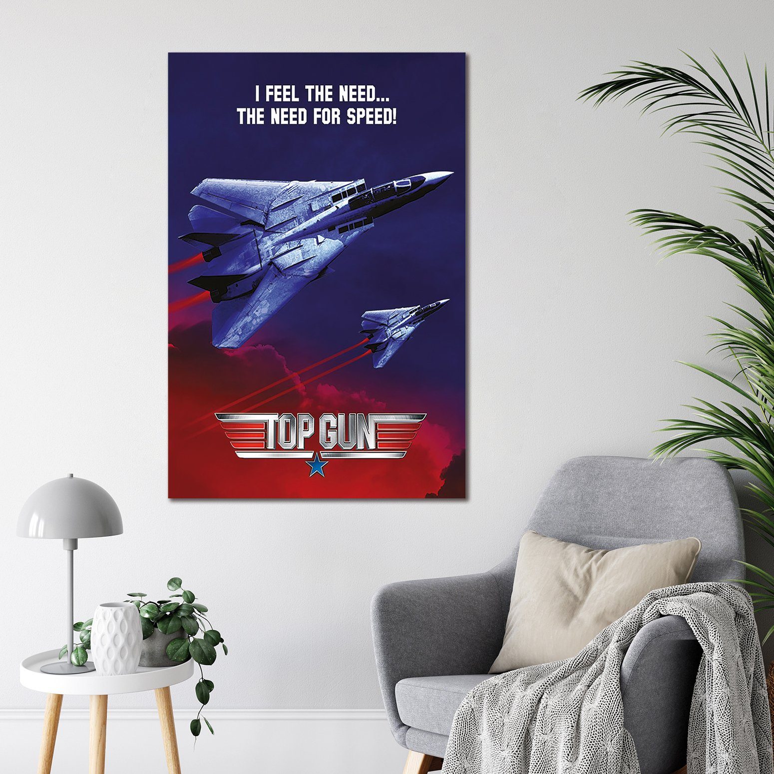 PYRAMID Poster Top Gun Poster I Feel The Need 61 x 91,5 cm