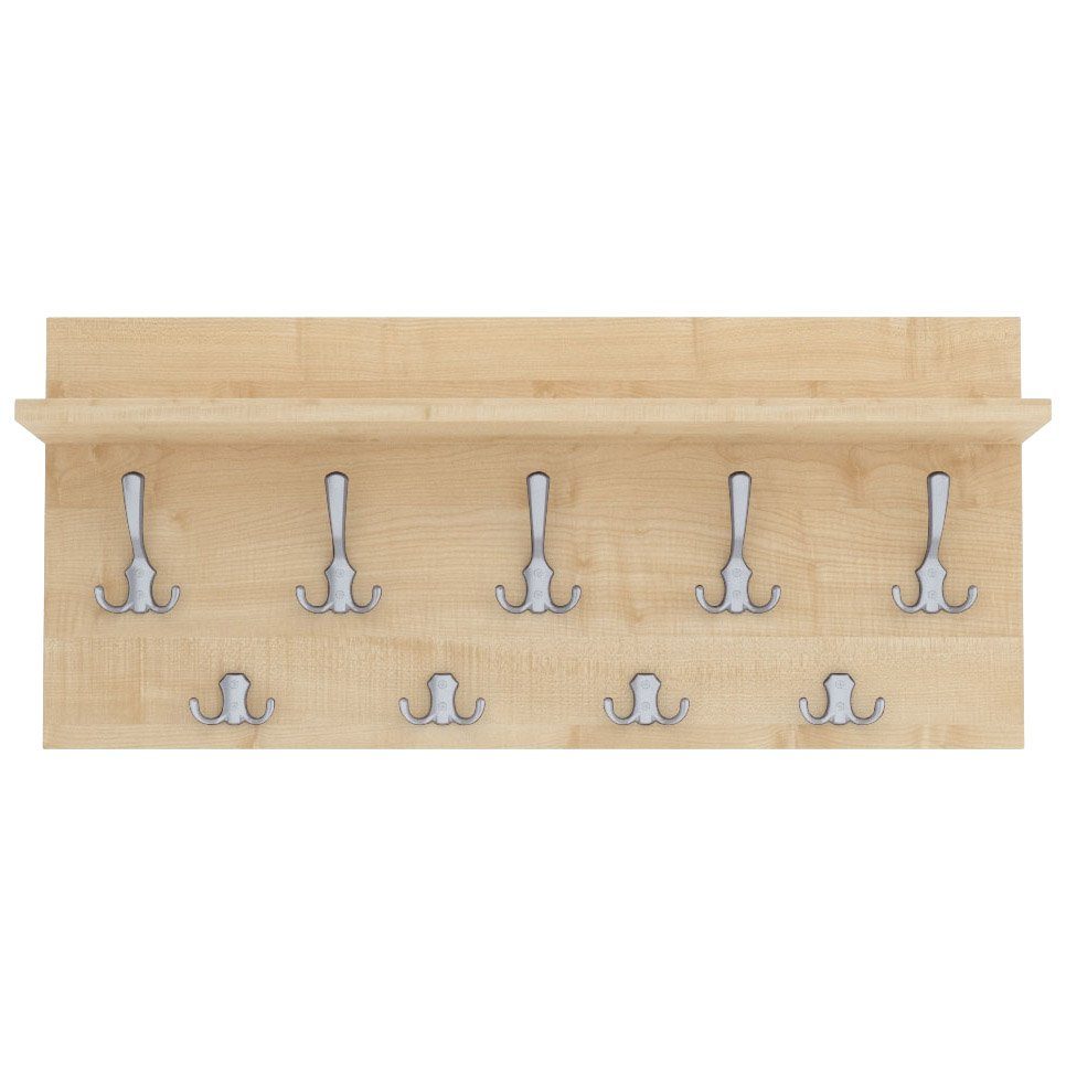 AKKE Шкафыhalter, VERTI Horizontaler Garderobe Aluminium Haken 2mm PVC Kantenumleimung