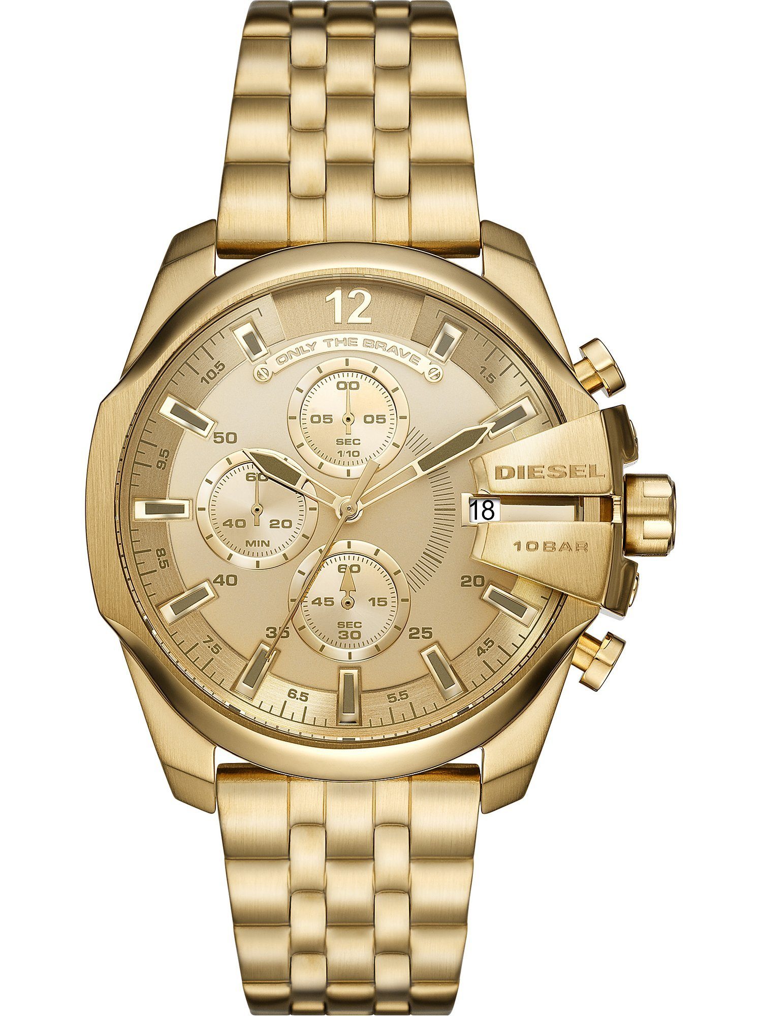 Diesel Chronograph Diesel Herren-Uhren Analog Quarz günstig online kaufen