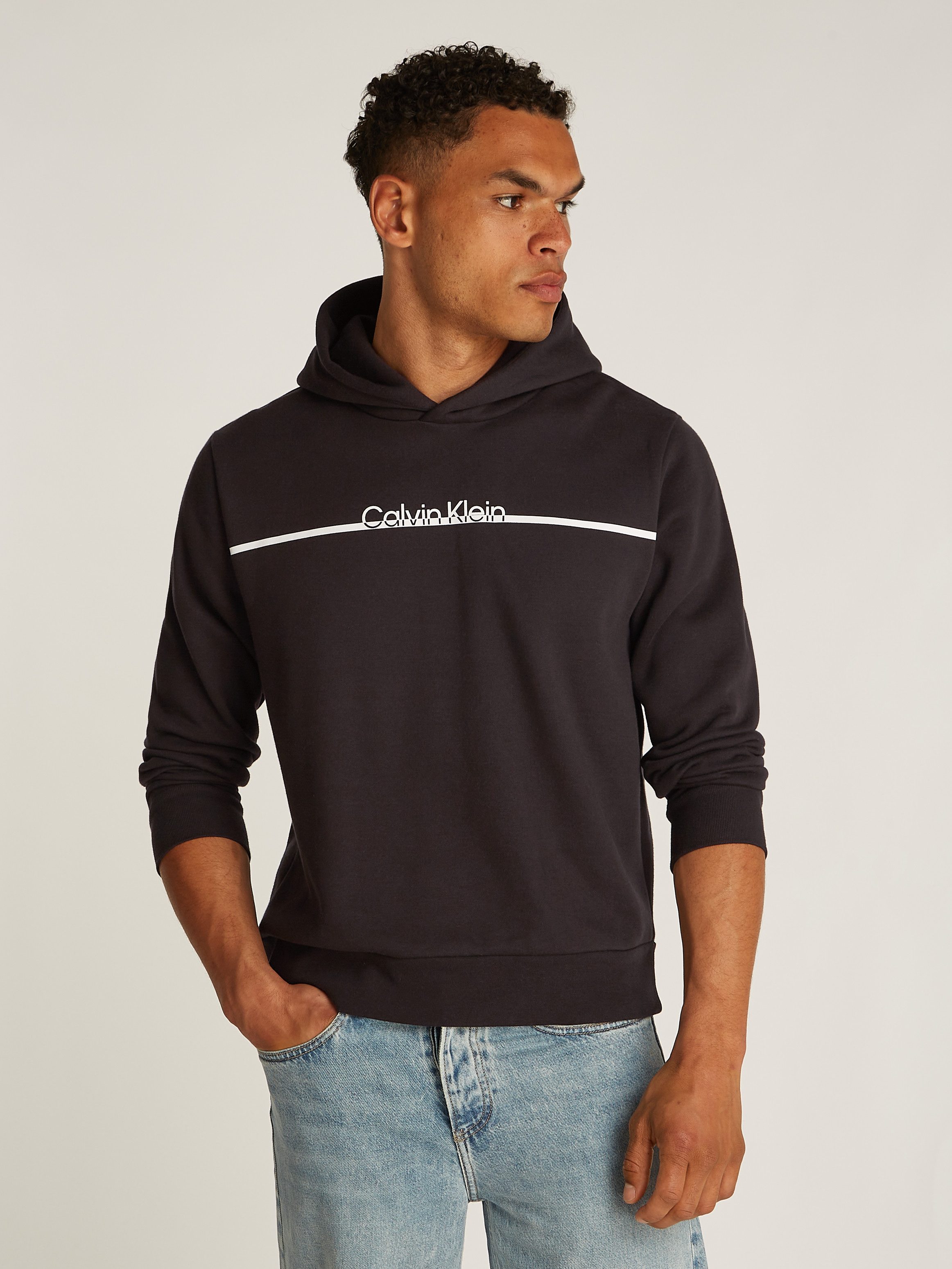 Calvin Klein Sweatshirt SPLIT LINE LOGO günstig online kaufen