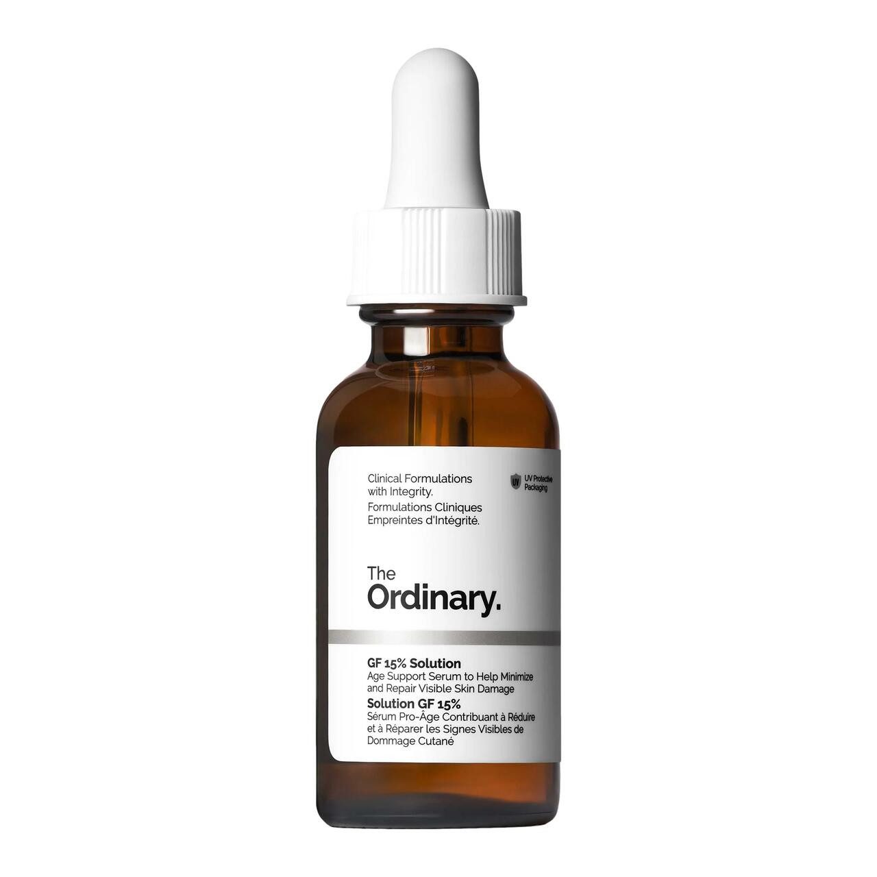 The Ordinary Gesichtsserum GF Solution 15% Serum, für Alle Hauttypen