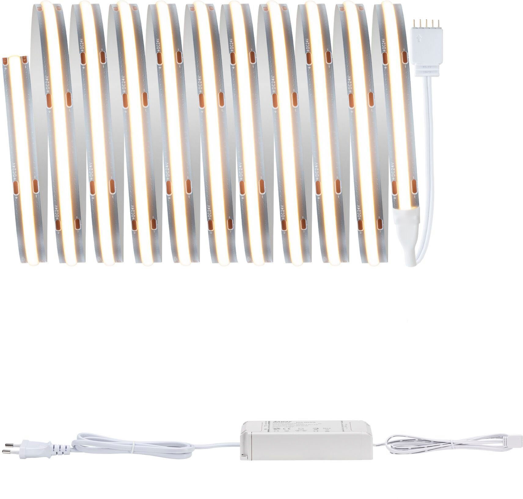 Paulmann LED-Streifen MaxLED 500 Full-Line COB Basisset 3m Warmweiß 19W 1500lm 480LED 2700K, 1-flammig, Basisset