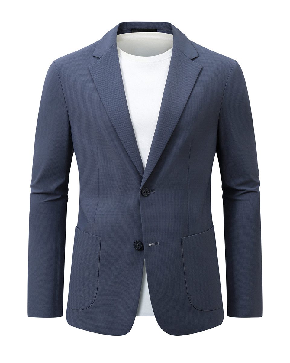 Allthemen Anzugsakko Anzugsakko Herren 2-Knopf Business Sakko Regular-Fit