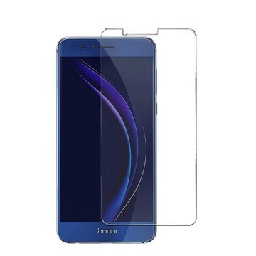 CoolGadget Schutzfolie Panzerfolie für Honor 8, (9H Härtegrad, 2x Schutzglas, 1xReinigungset), Displayfolie Panzer Schutzfolie 2 Stück für Honor 8 Glas Folie