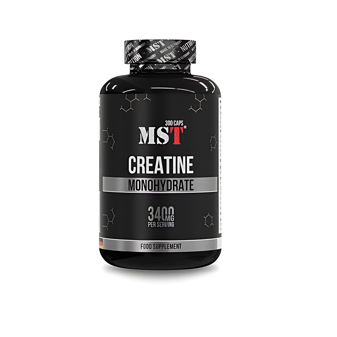 MST Nutrition - Creatine Monohydrate - 300 Kapseln Kapseln, 399 g