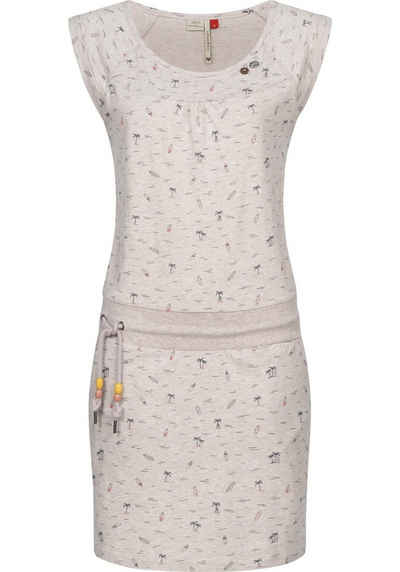Ragwear Sommerkleid »Penelope« leichtes Baumwoll Kleid mit Print