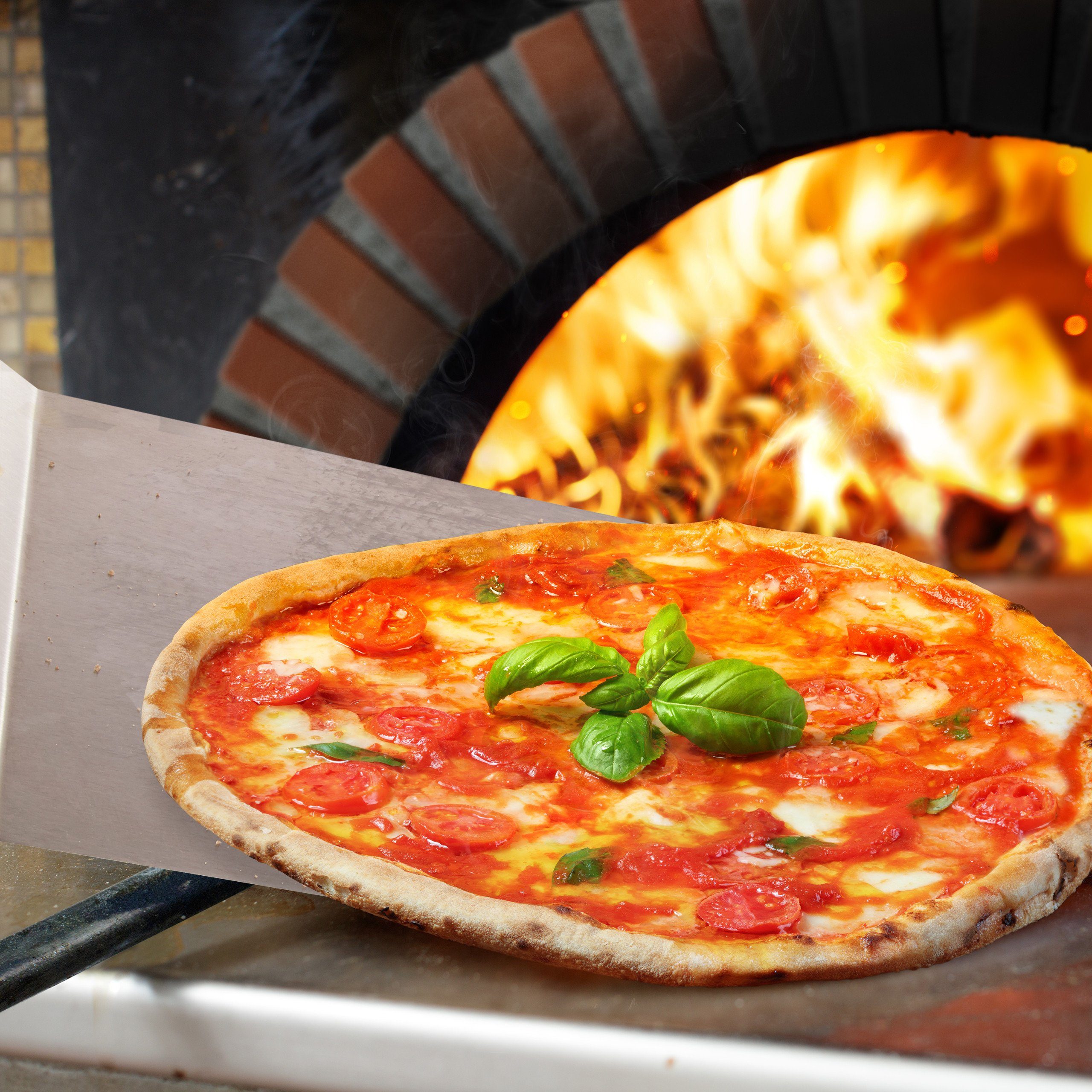 relaxdays Kuchenheber 8 x Kuchenheber Edelstahl