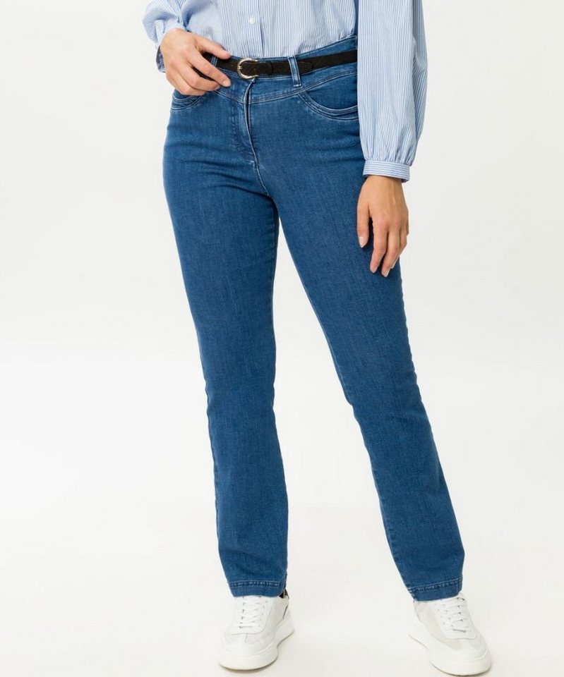 RAPHAELA by BRAX 5-Pocket-Jeans Style LAURA BOOT, Besteht aus einem  hochwertigen, querelastischen Baumwollmix