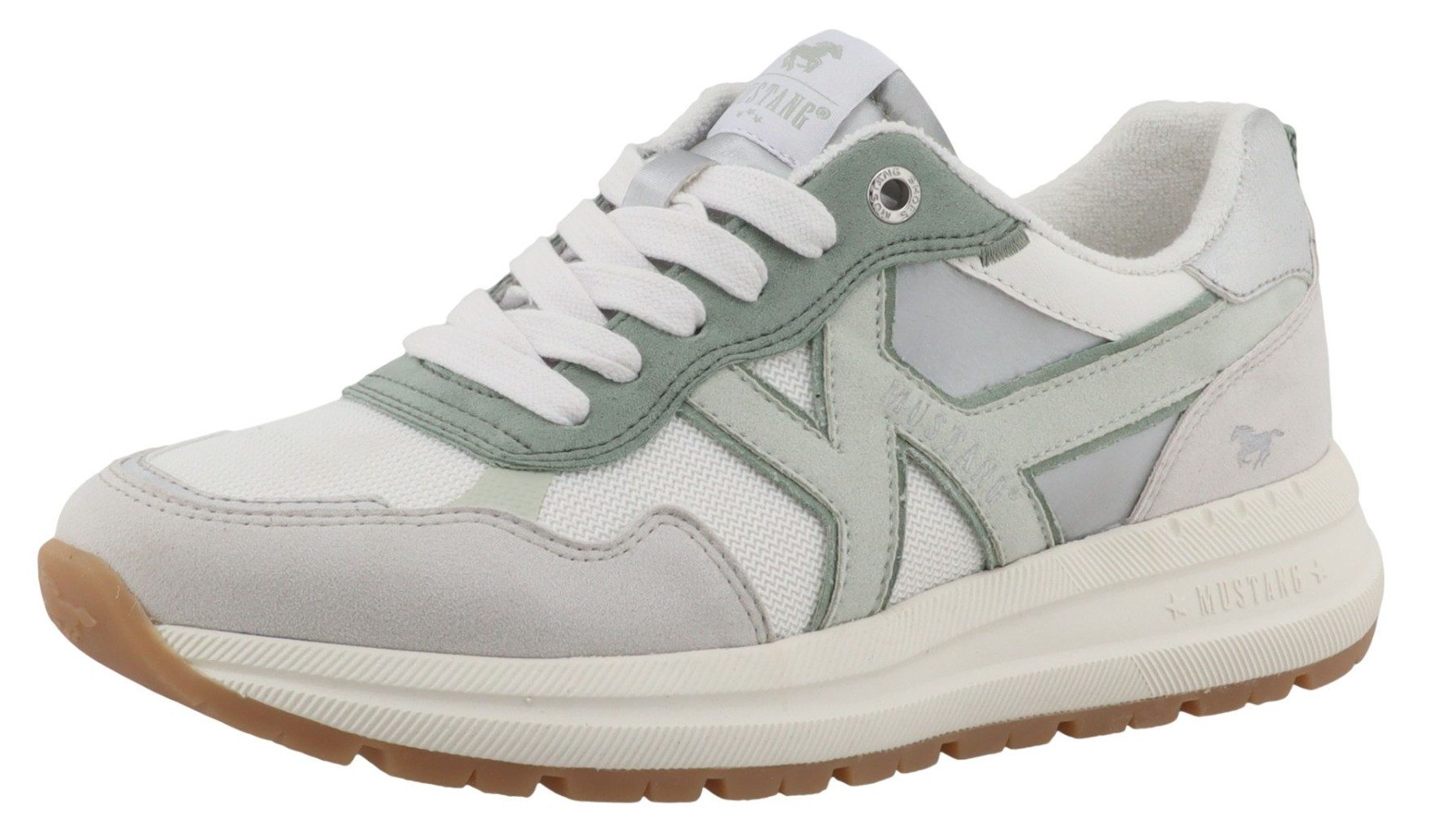 26M0702001 00320 White-Mint Sneaker