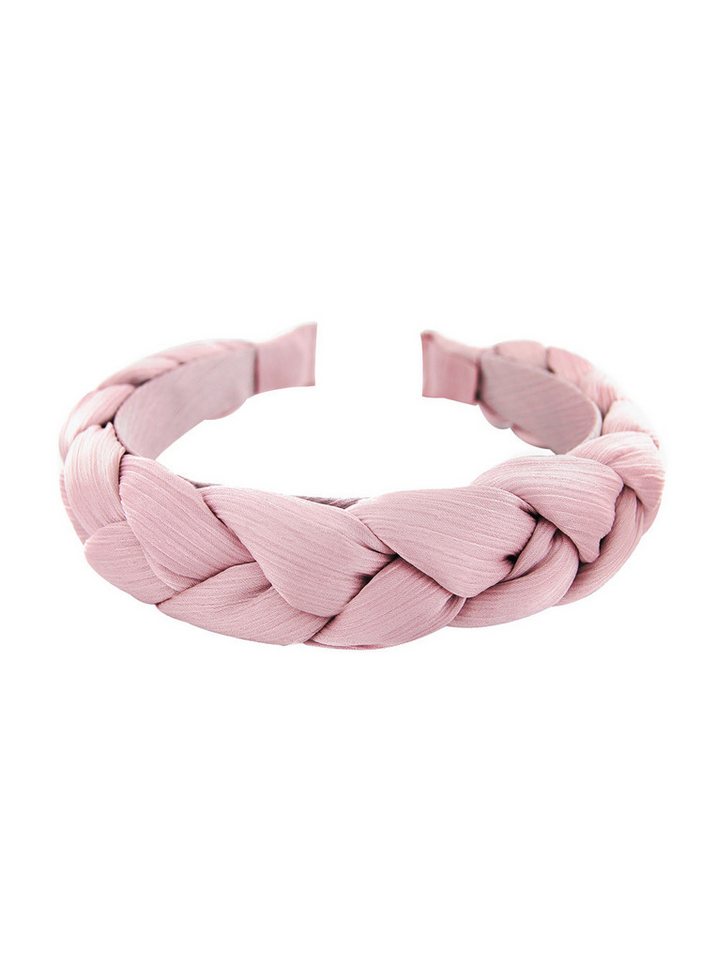axy Haarreif Stoff Geflochtener Haarreif, Candy Colours wunderschön Vintage Damen Haareifen Haarband