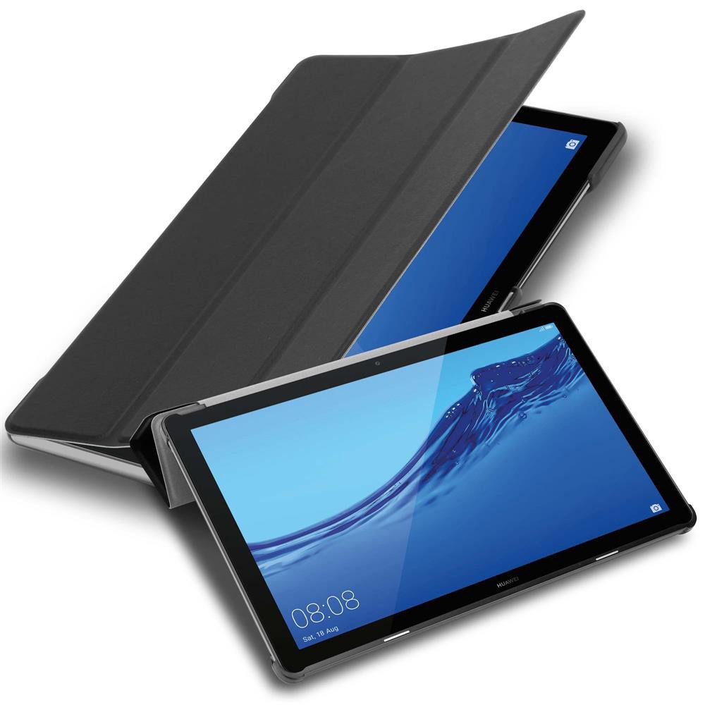 Cadorabo Tablet-Hülle für Huawei MediaPad T5 10 (10.1 Zoll) Hülle Huawei MediaPad T5 10 (10.1 Zoll), Klappbare Tablet Schutzhülle - Hülle - Standfunktion - 360 Grad Case