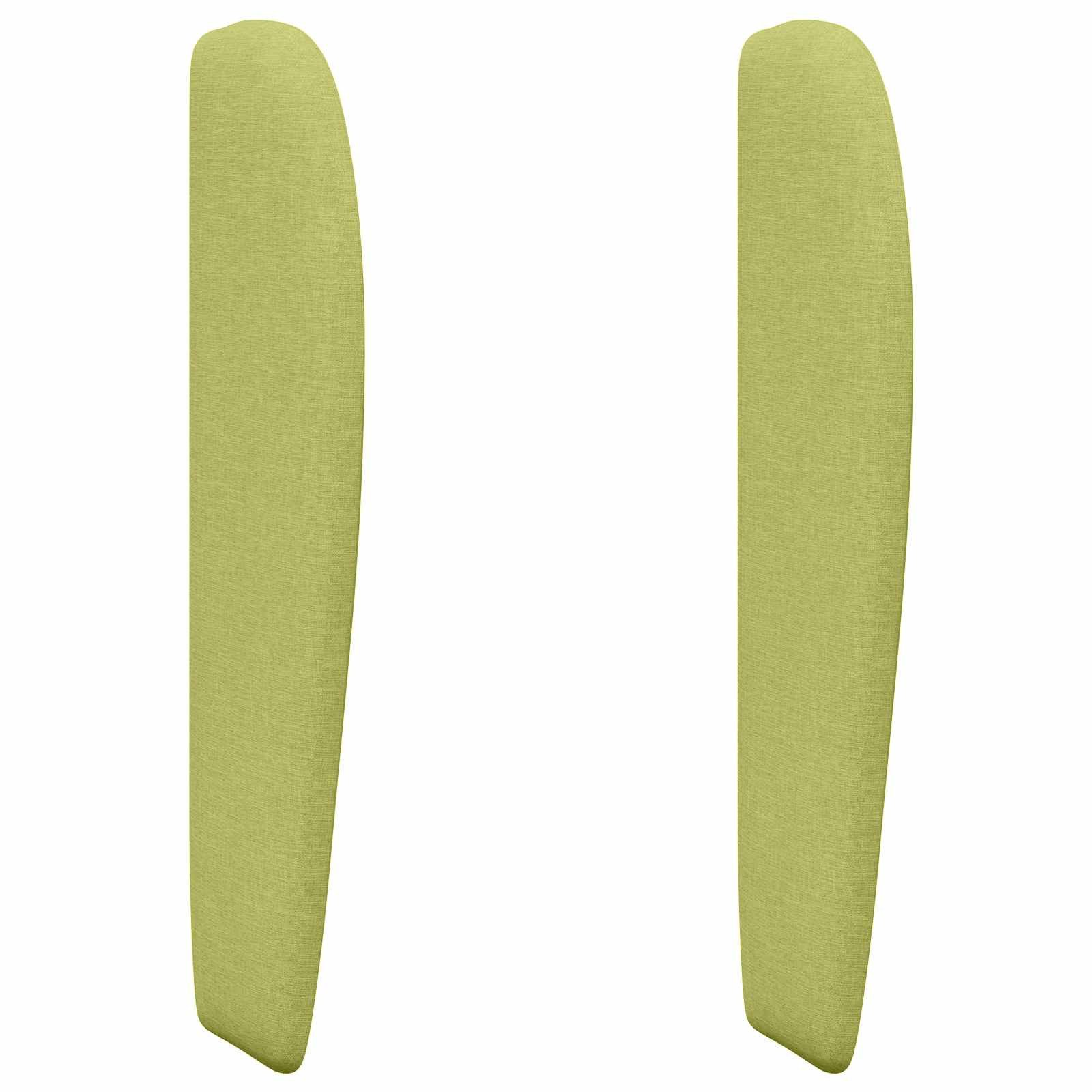 vidaXL Betthimmel Kopfteil Ohr Grün 80 x 23 x 6 cm Stoff (1-tlg)