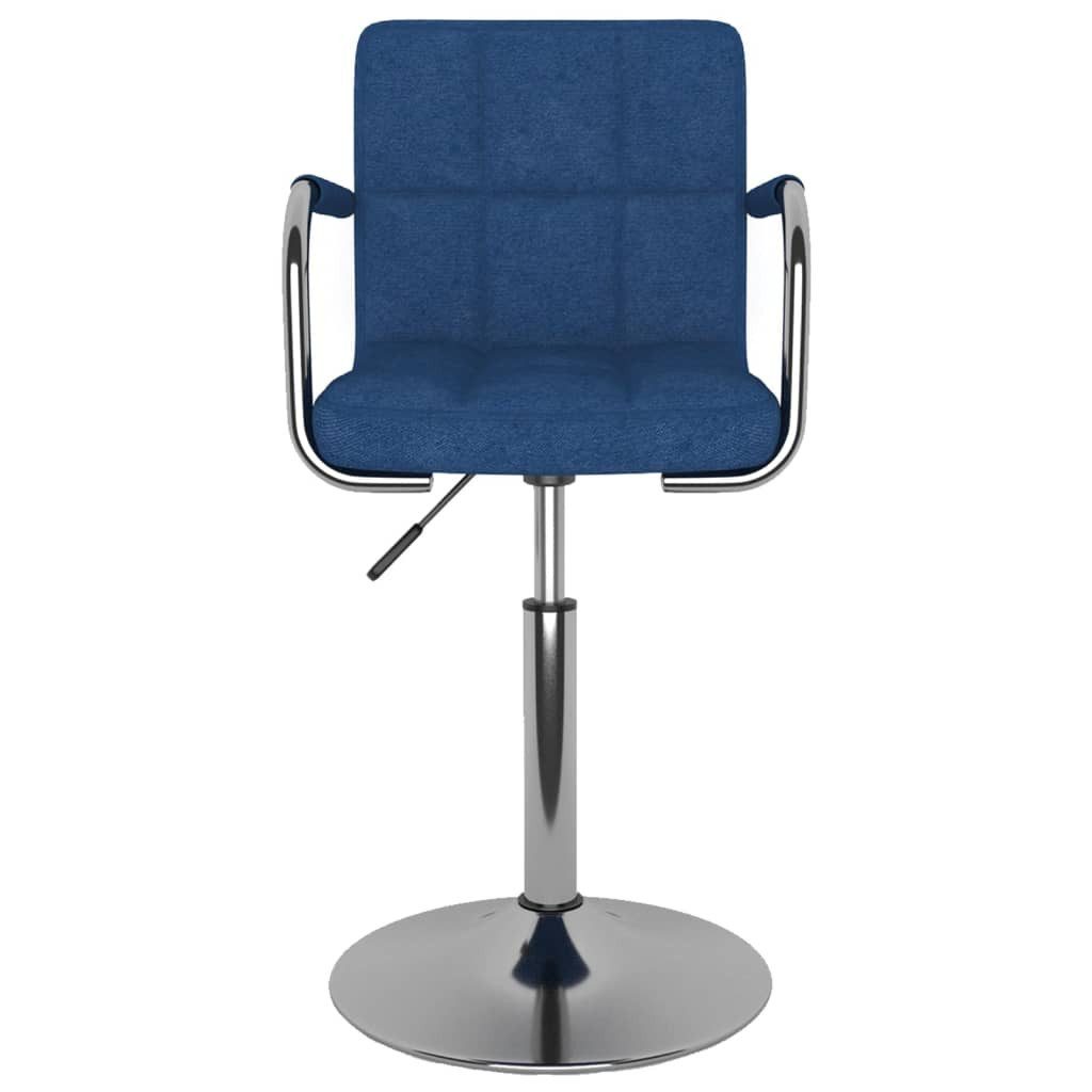 vidaXL Esszimmerstuhl Esszimmerstuhl Blau Stoff (1 günstig online kaufen