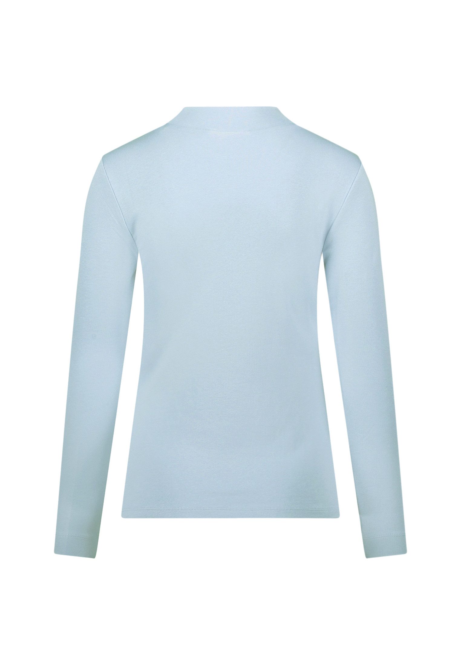 Zero Kurzarmshirt Damen mit Stehkragen (1-tlg) Plain/ohne Details