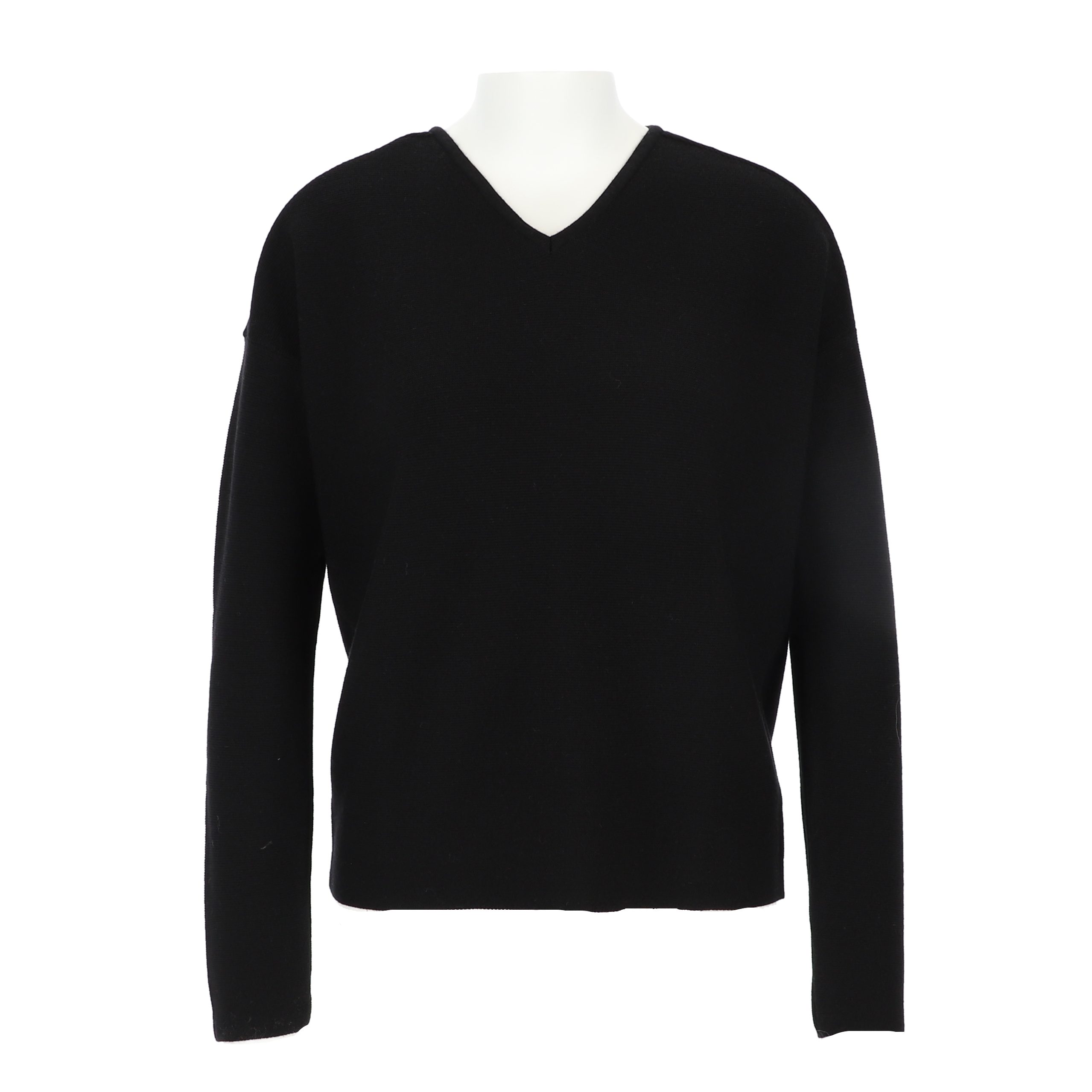 halsüberkopf Accessoires Strickpullover mit V-Ausschnitt aus Merinowolle günstig online kaufen