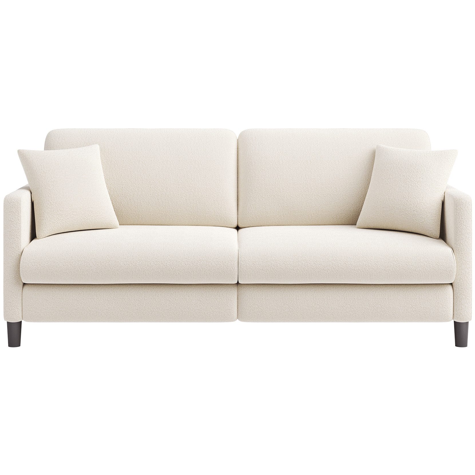 OUNUO Sofa 2-Sitzer Modernes Polstersofa Couch günstig online kaufen