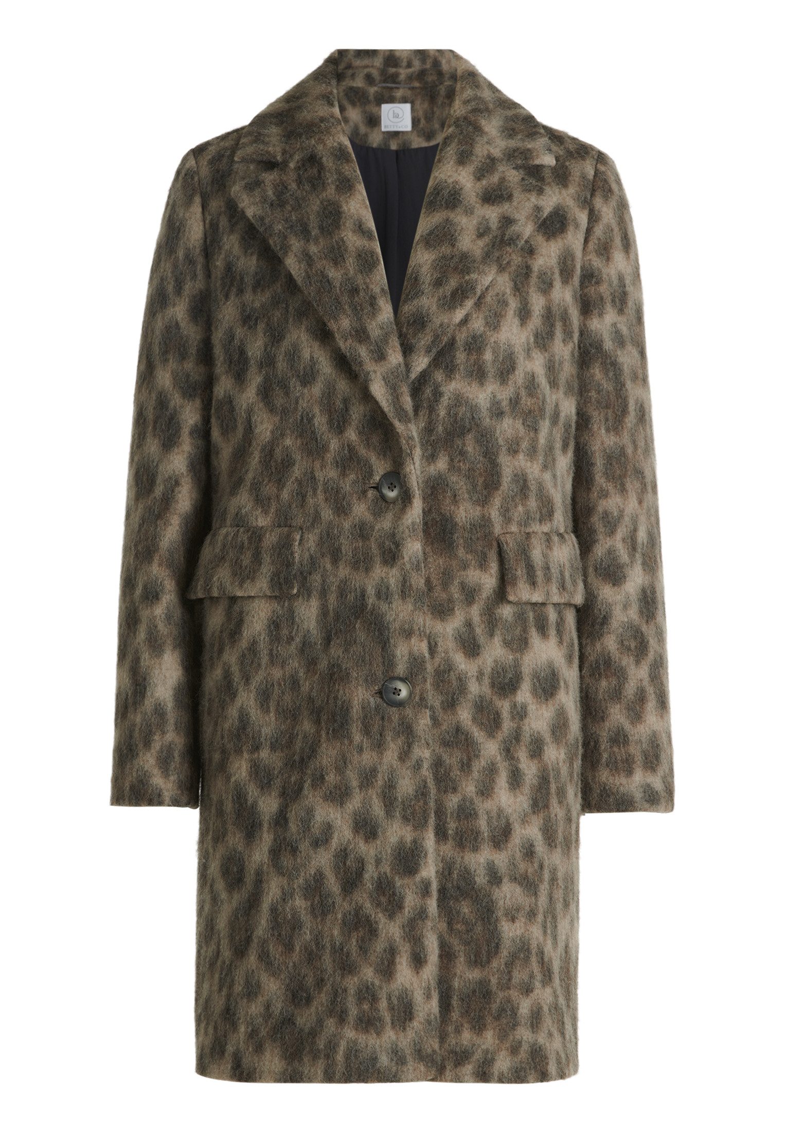 Betty&Co Wintermantel Damen Wintermantel mit Reverskragen günstig online kaufen