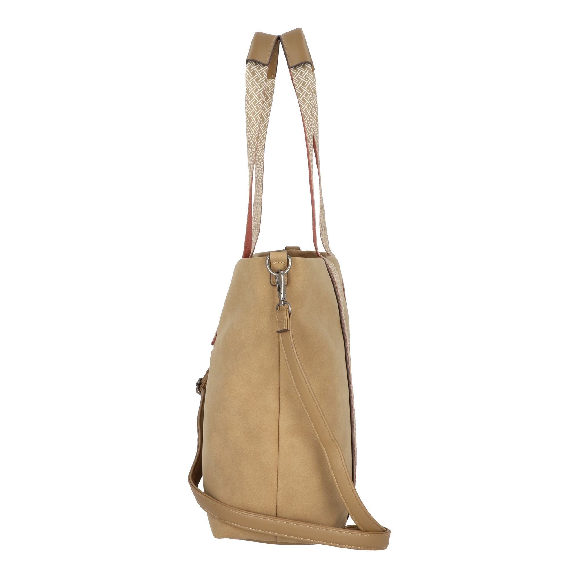 TOM TAILOR Shopper Cara, Polyurethan