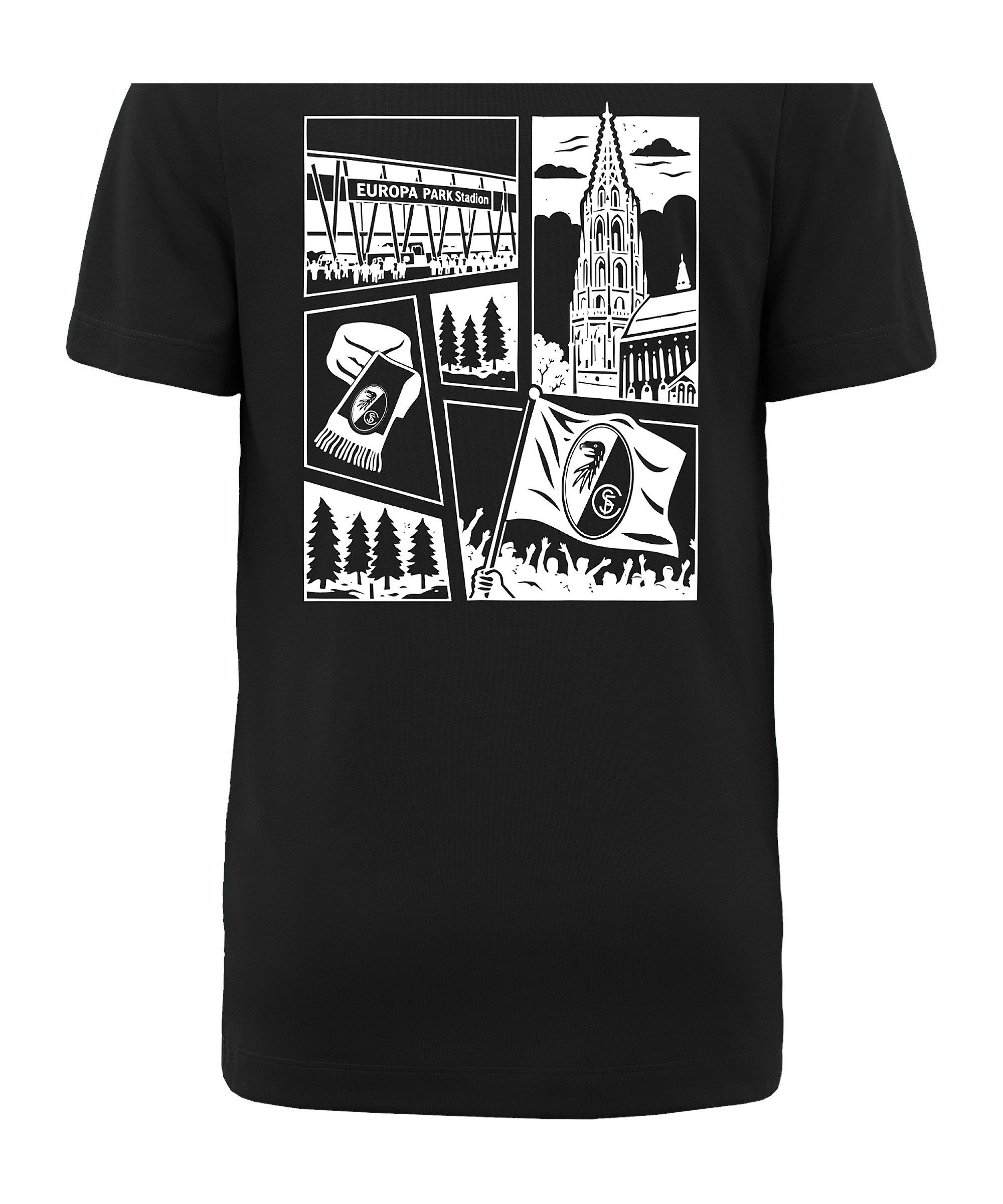 Nike T-Shirt Nike Performance SC Freiburg Swoosh T-Shirt Kids Polyester – Bild 3 von 3