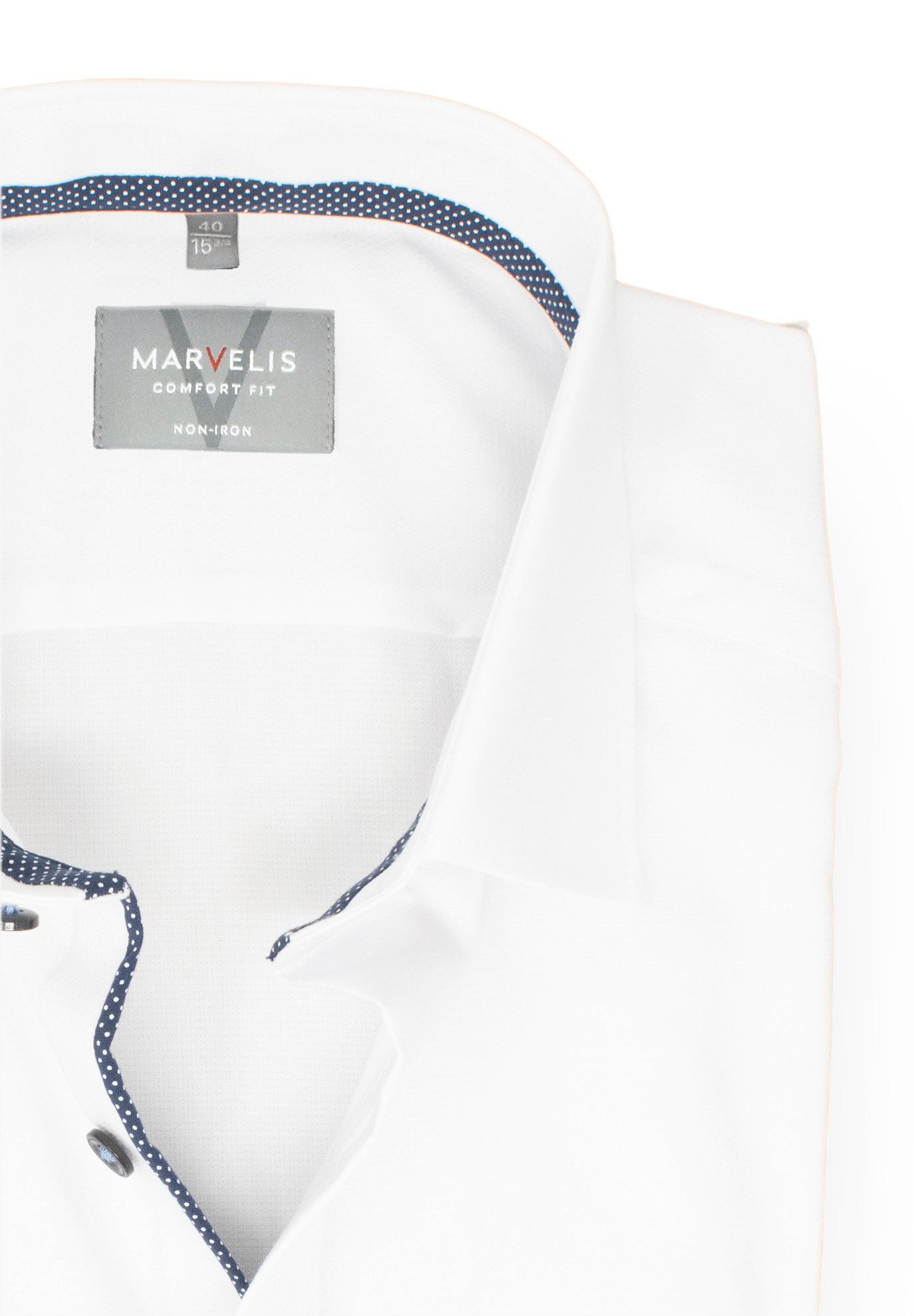MARVELIS Businesshemd Comfort Fit bequeme Schnittführung günstig online kaufen