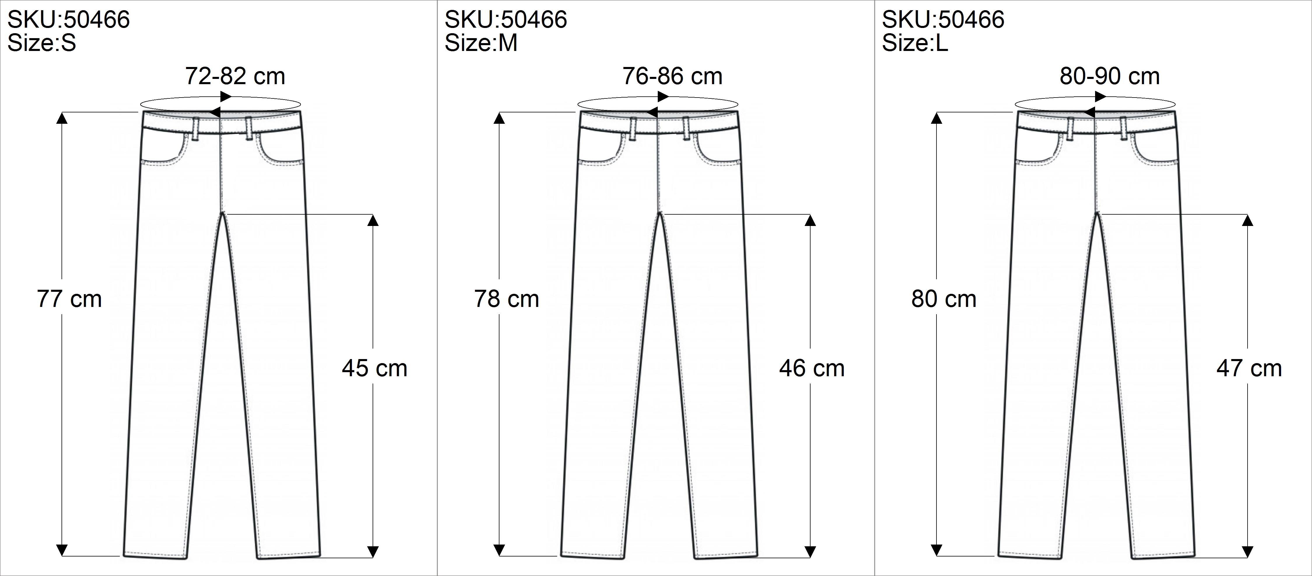 Guru-Shop Relaxhose Knöchellange Palazzohose, weite Boho.. alternative Bekleidung