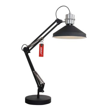 Steinhauer LIGHTING Pendelleuchte, Schreibtischleuchte Tischlampe schwarz Wohnzimmerleuchte verstellbar H
