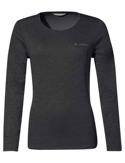 VAUDE T-Shirt Women's Essential LS T-Shirt (1-tlg) Grüner Knopf