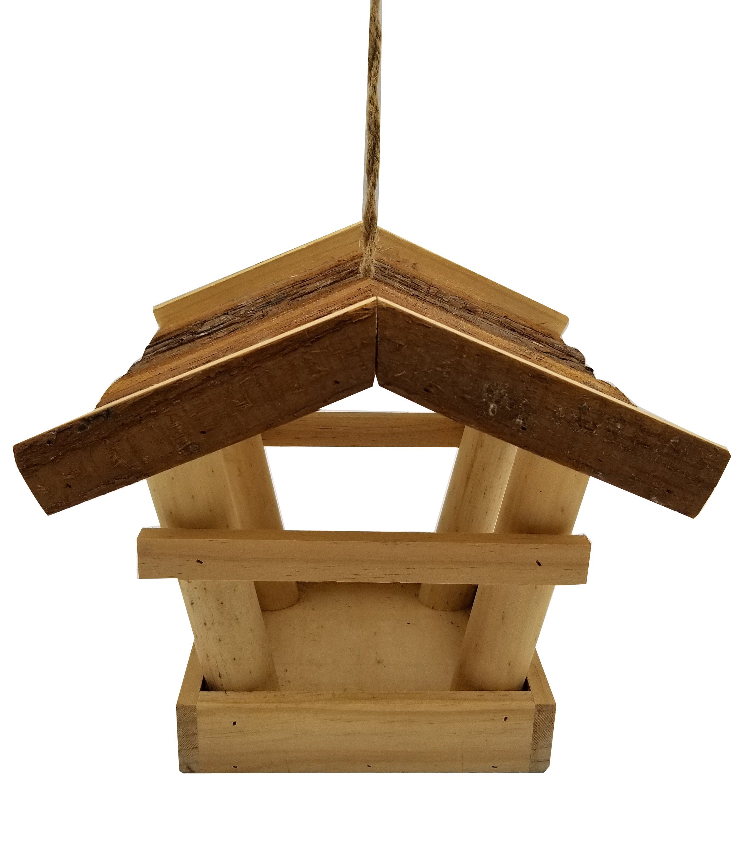 Dehner Vogelhaus Colorado für Wildvogel, 27 x 25 cm, braun, Vogelhaus zum Aufhängen, wetterfest