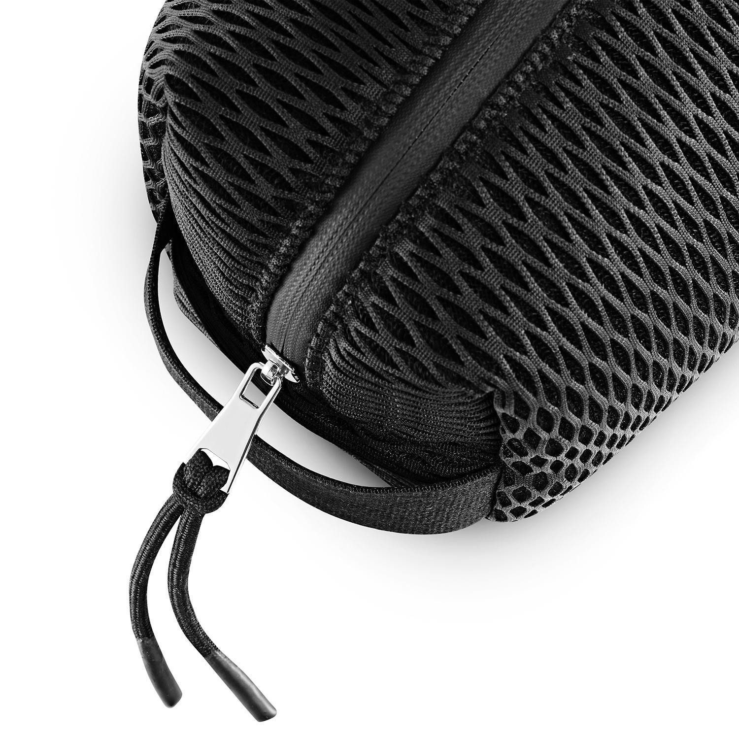 REISENTHEL® Kosmetiktasche EXTRALITE COSMETIC, 3 Liter, Schwarz, Mesh, Polyester, Wasserabweisend, B 23 x H 14 x T 9,5 cm