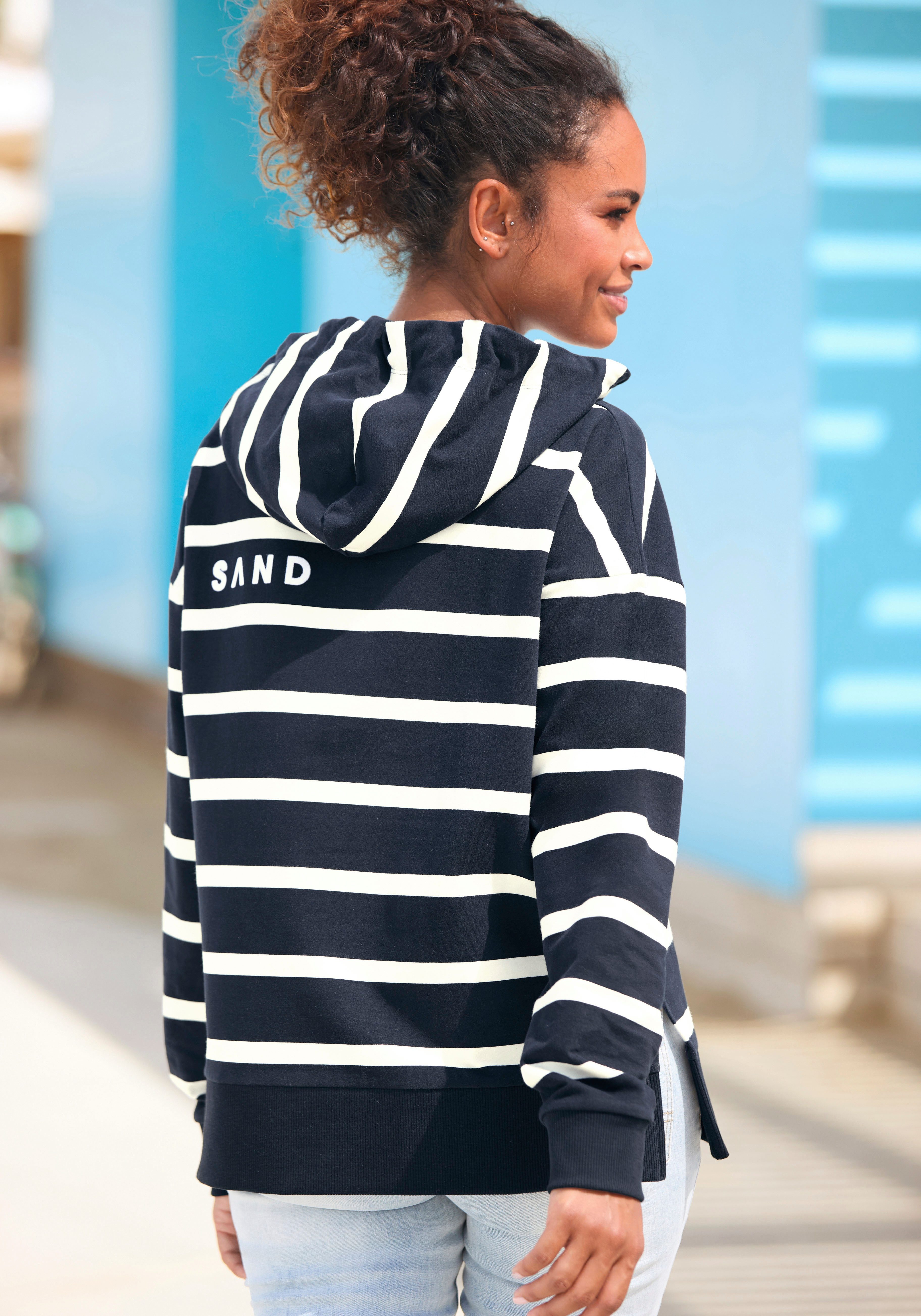 Elbsand Kapuzensweatshirt Marvi mit Logoprint – Bild 3 von 5