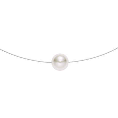 Heideman Collier Florere Single silberfarben glanzmatt (inkl. Geschenkverpackung), mit einer Perle