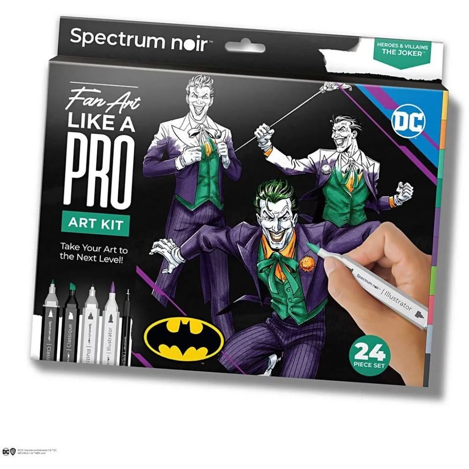 creativ company Kreativset Spectrum Noir Kreativ Set Illustration, 24-tlg.
