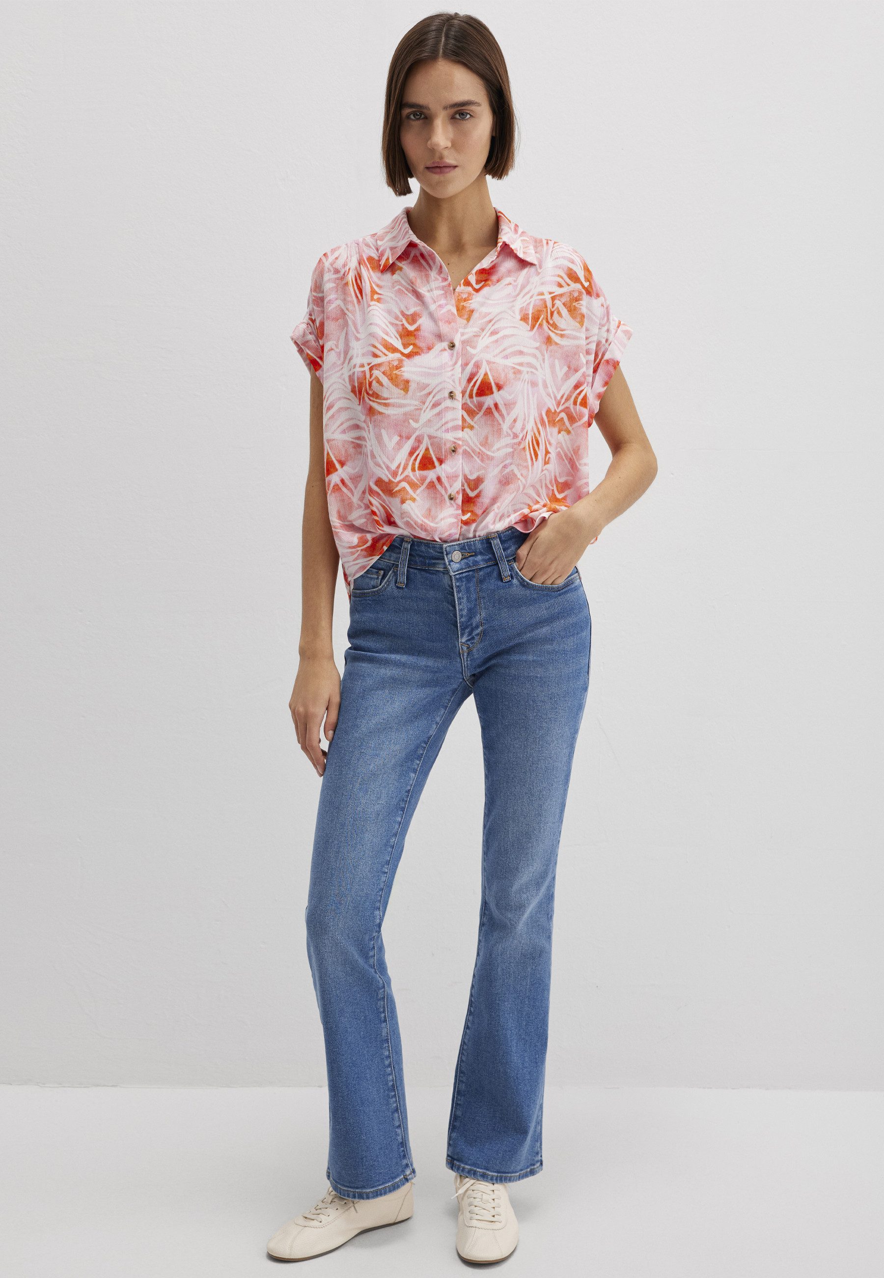 Mavi Kurzarmbluse SHORT SLEEVE SHIRT Bluse Kurzarm