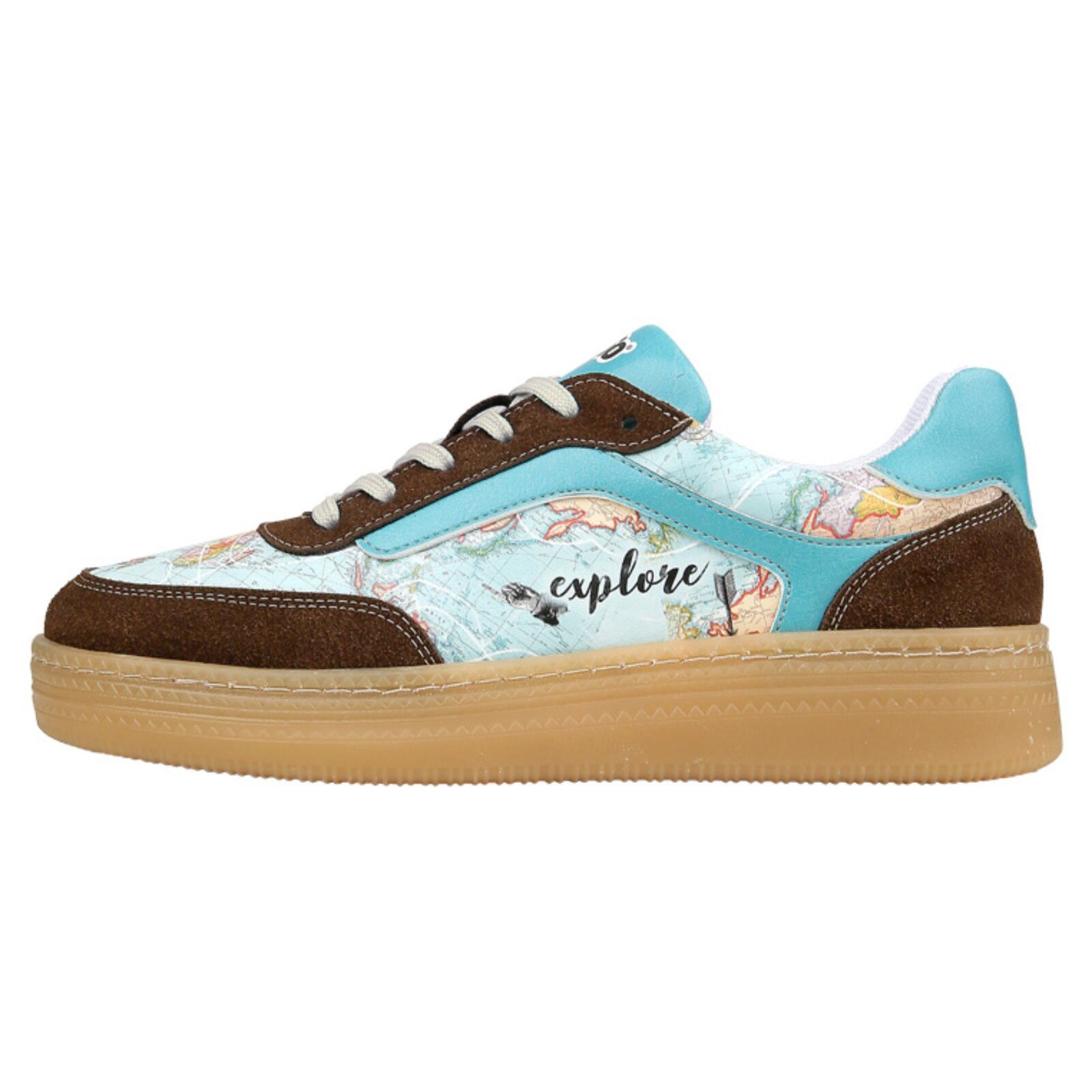DOGO Monet Low-Top Sneaker Explore Damen Sneaker Sneaker Handgefertigt