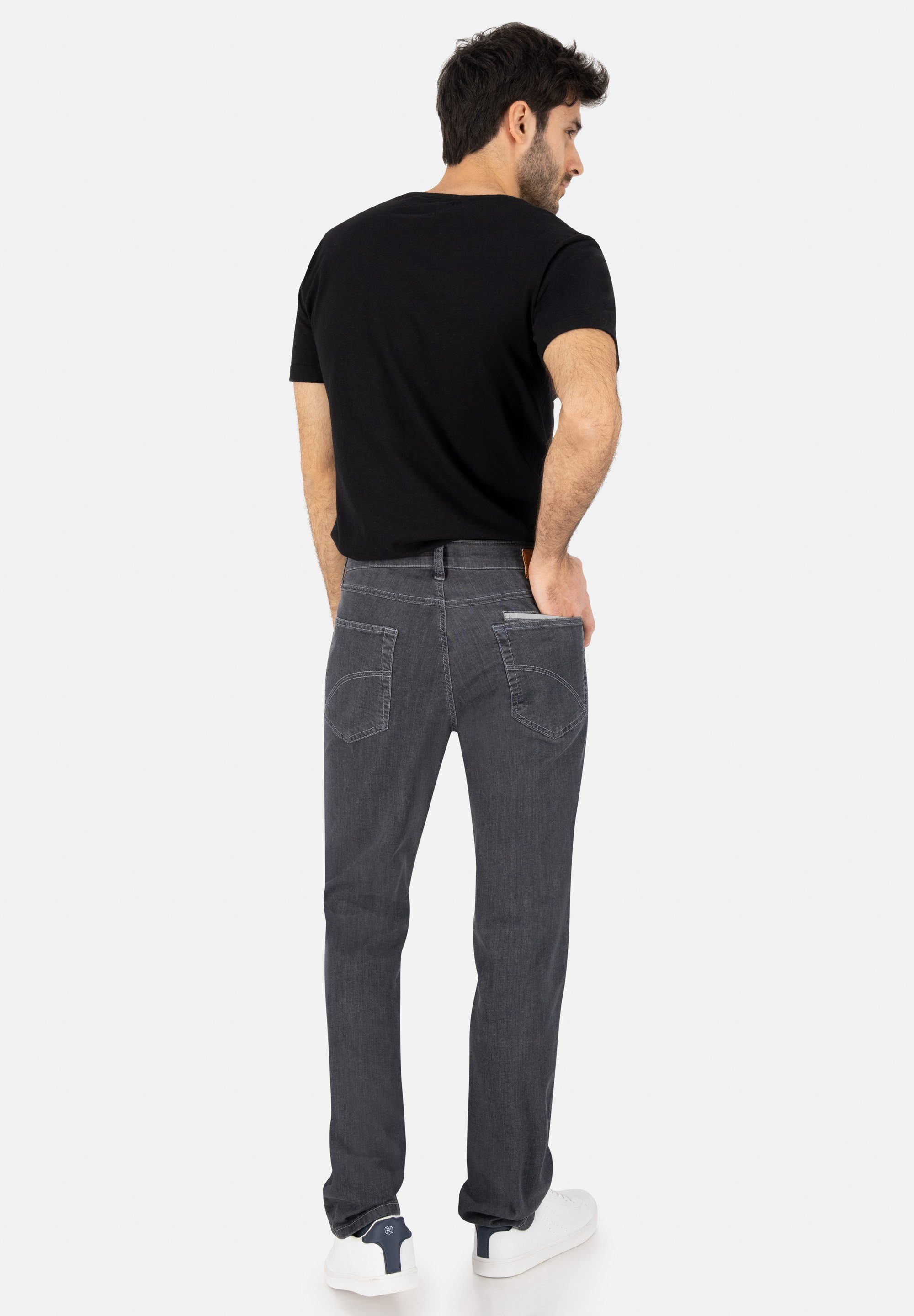 Club HENRY of Comfort Slim-fit-Jeans mit elastischem anthrazit X6516 Komfortbund