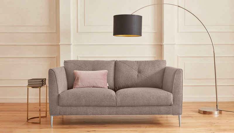 Guido Maria Kretschmer Home&Living 2-Sitzer Chilltime, mit eleganter Kreuznaht in den Rückenkissen, Breite 167 cm