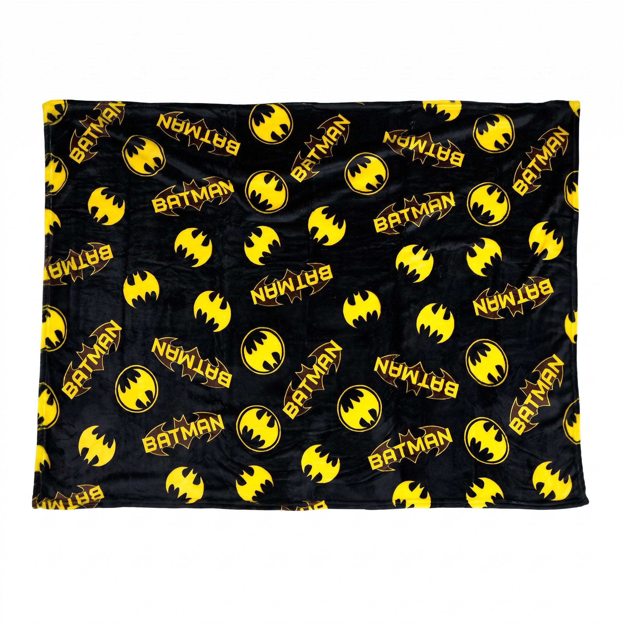 Wohndecke Batman DC Comics Flanell warme Kuscheldecke 110x150 cm, DC Comics