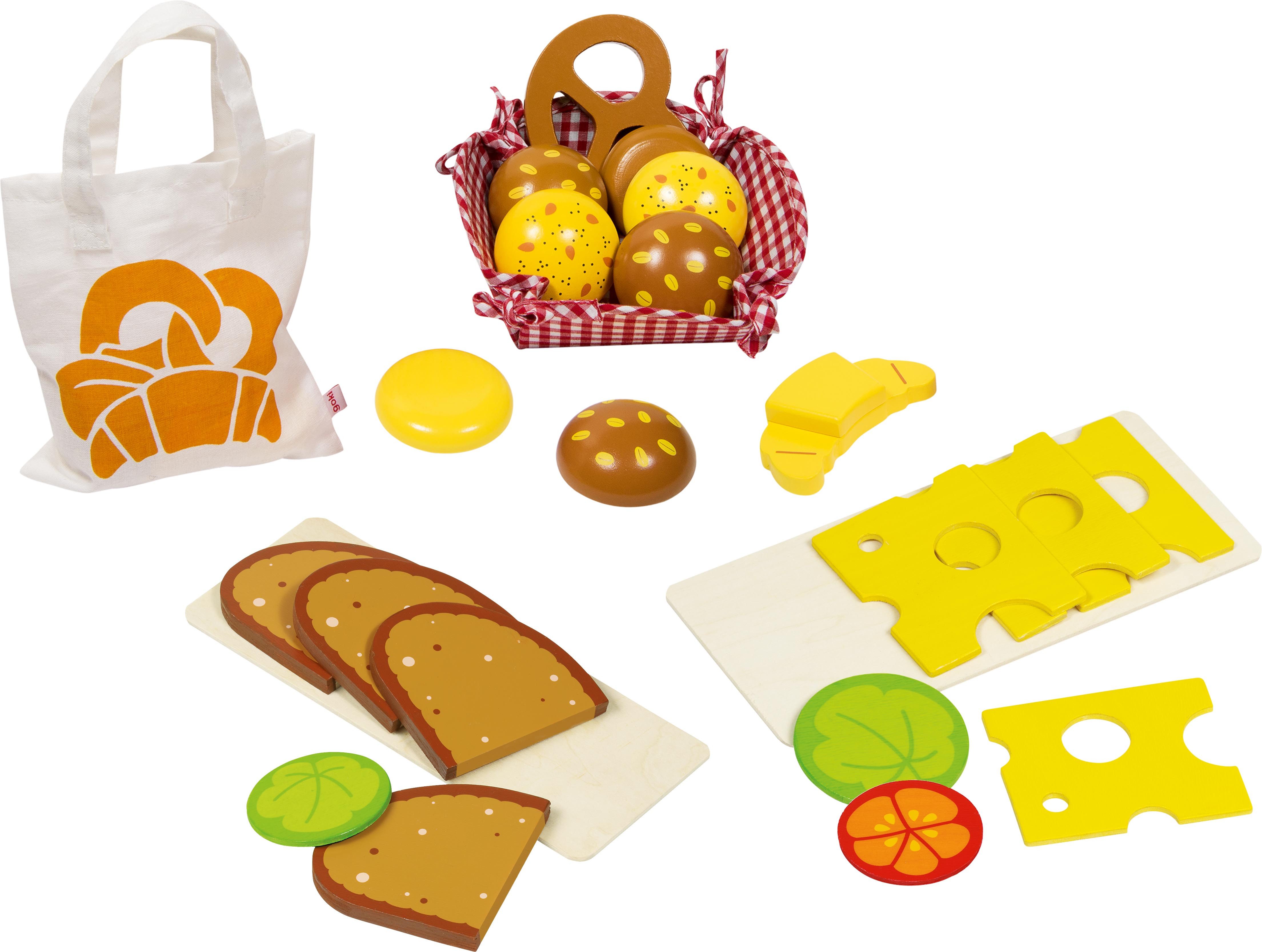 goki Kaufladensortiment 22-teiliges Aufschnitt-Set, (22-tlg)