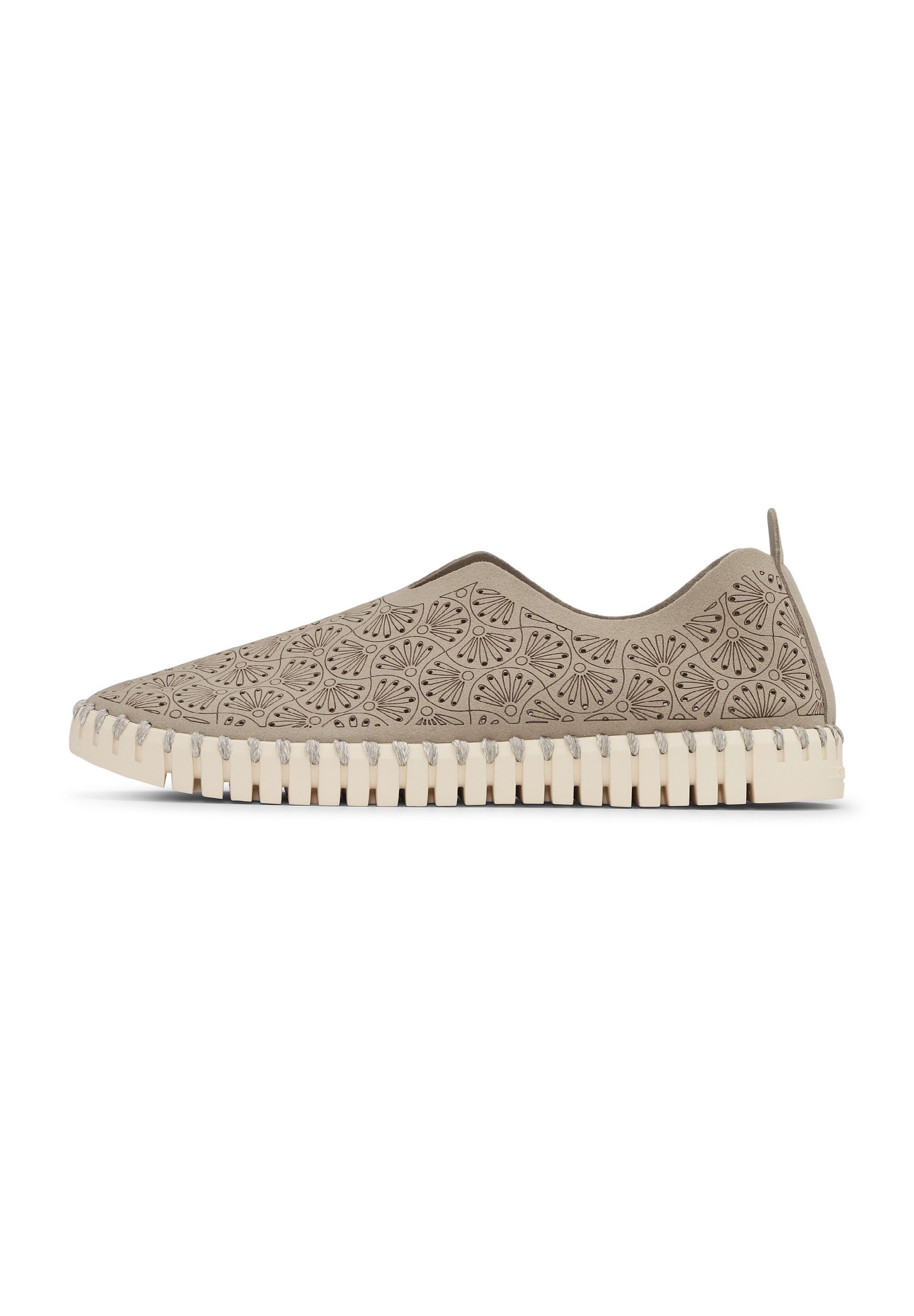 Ilse Jacobsen TULIP3485 Slipper Plateausohle, atmungsaktive Mikrofaser, hoher Tragekomfort