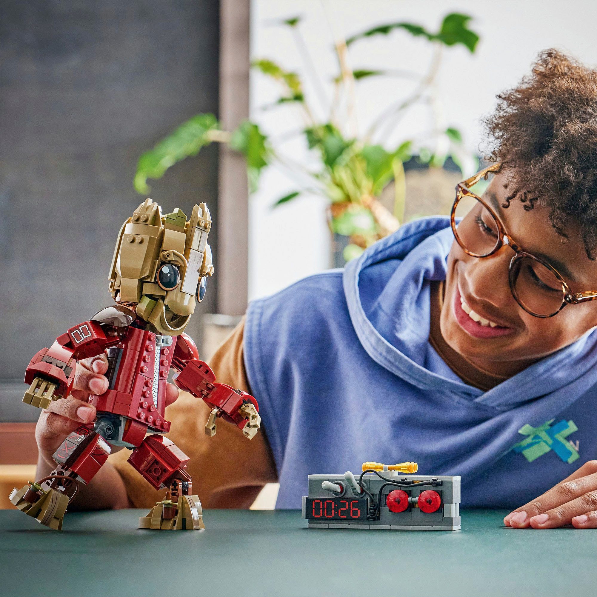 LEGO® Groot im Ravager-Outfit (76341), LEGO Super Heroes Konstruktionsspielsteine, (604 St), Made in Europe