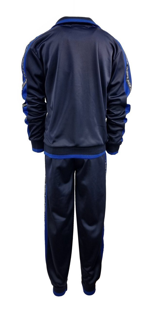 Hessis Jogginganzug Kinder Jungen Trainingsanzug Jogginganzug 3tlg Sportanzug JF60 (Set, mit Jacke, mit T-Shirt, mit Jogginghose)