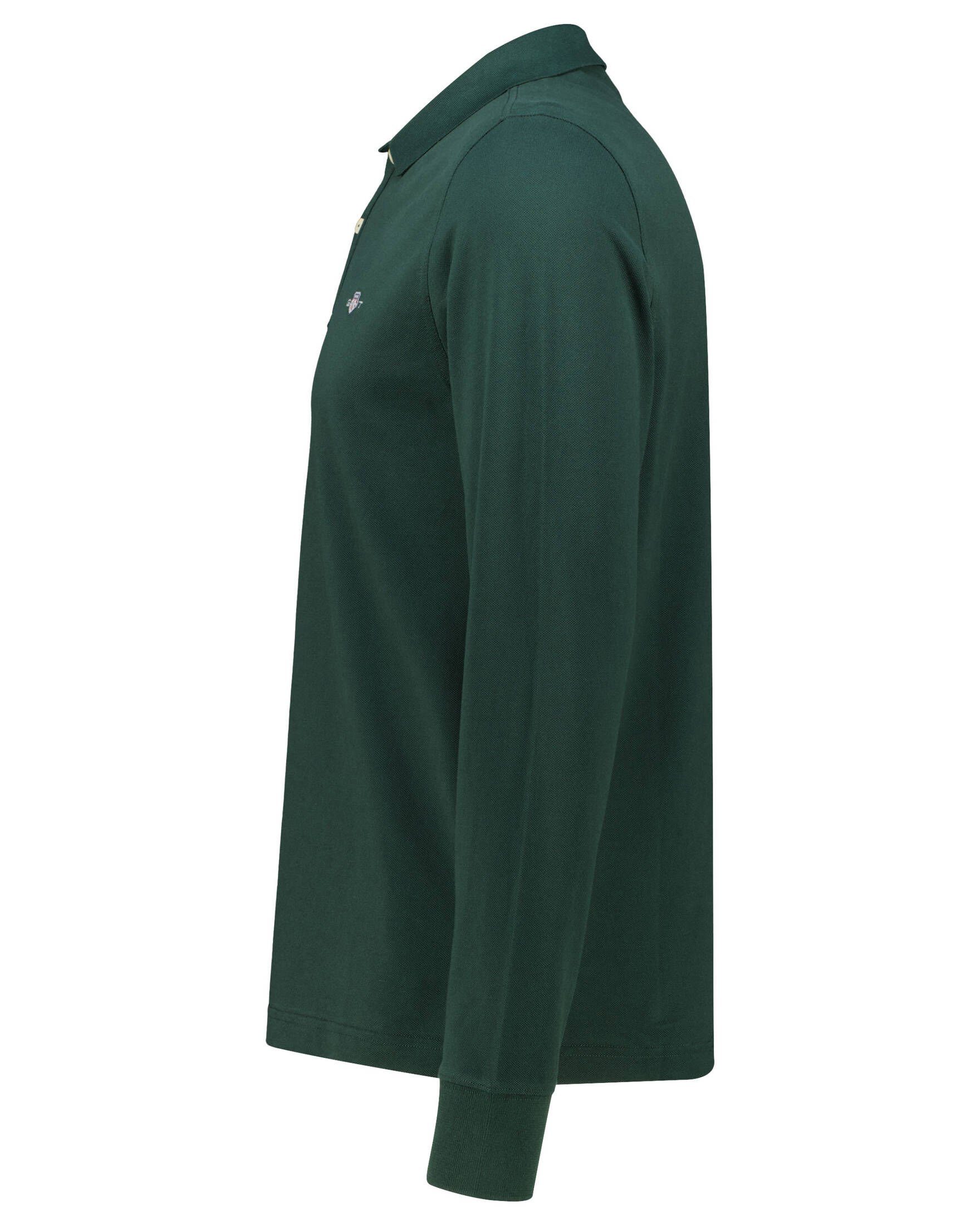 Gant Poloshirt Herren Poloshirt grün (1-tlg) (43)