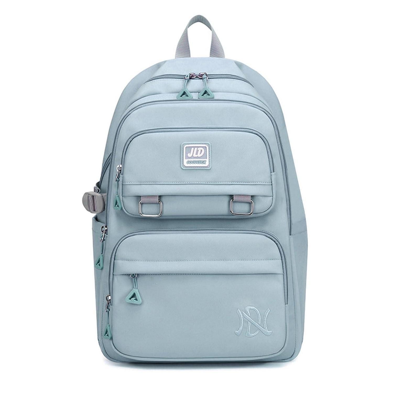 LuxusKollektion Schulranzen Kinderrucksack Blau Wasserdicht Nylon