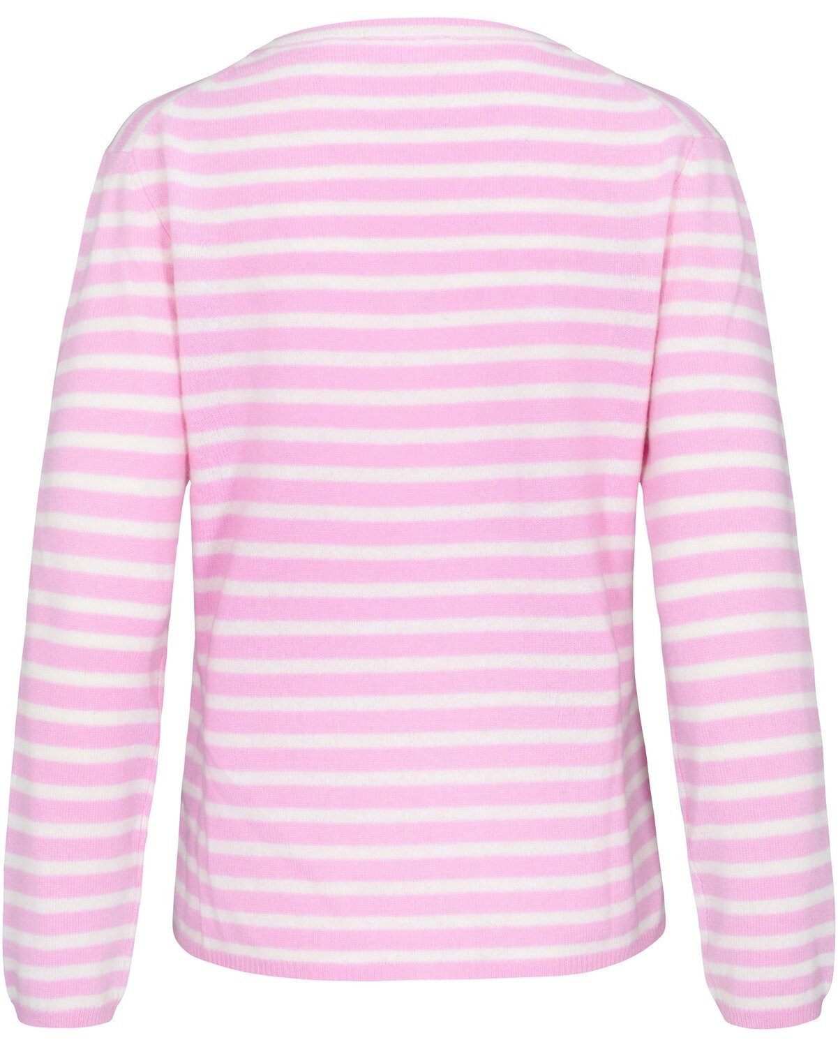 Brigitte von Schönfels Strickpullover Ringel-V-Pullover günstig online kaufen