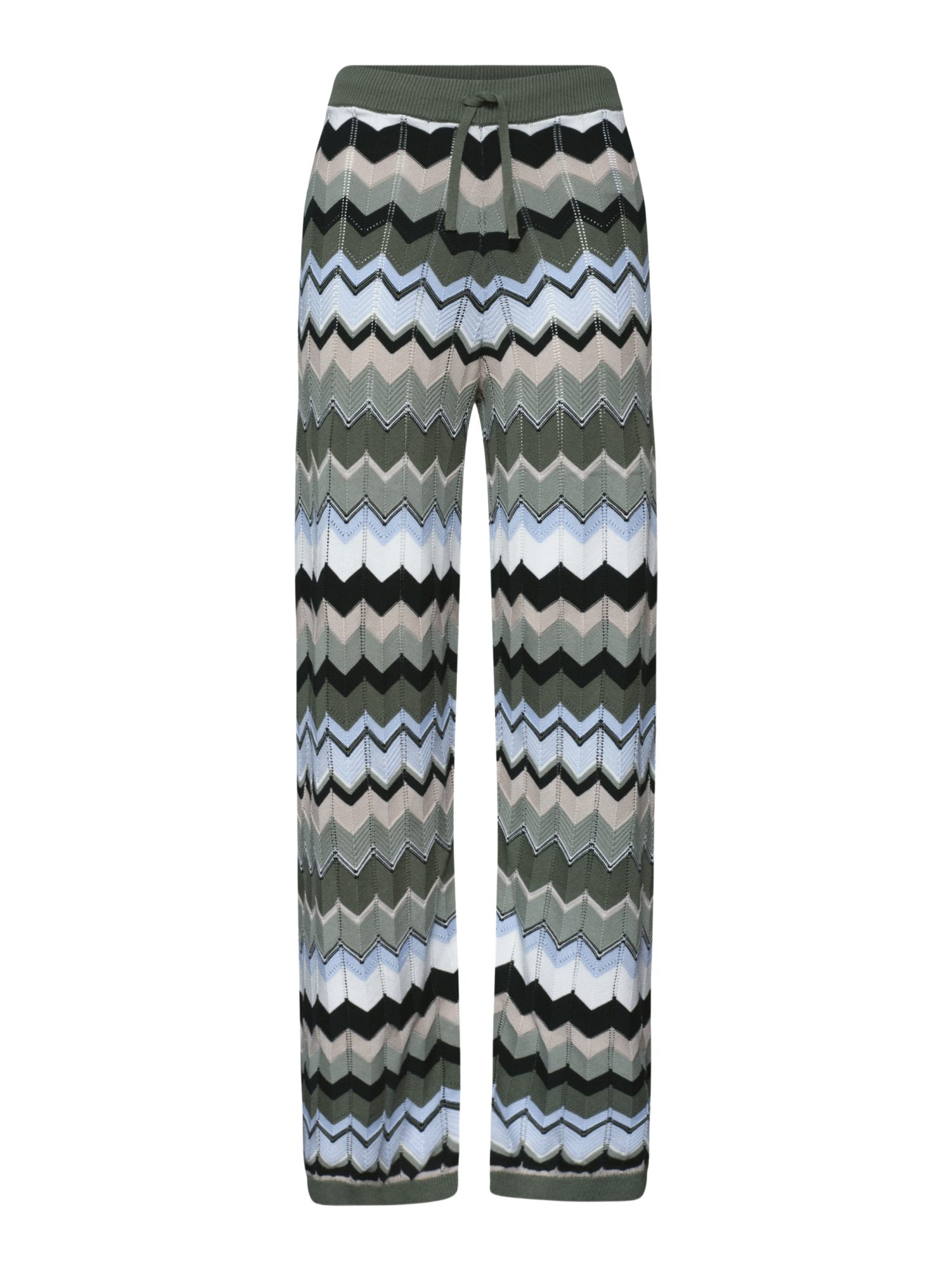 STREET ONE Stoffhose bunt,Casual,Viskose,Bunt,Wide Leg,Hoch