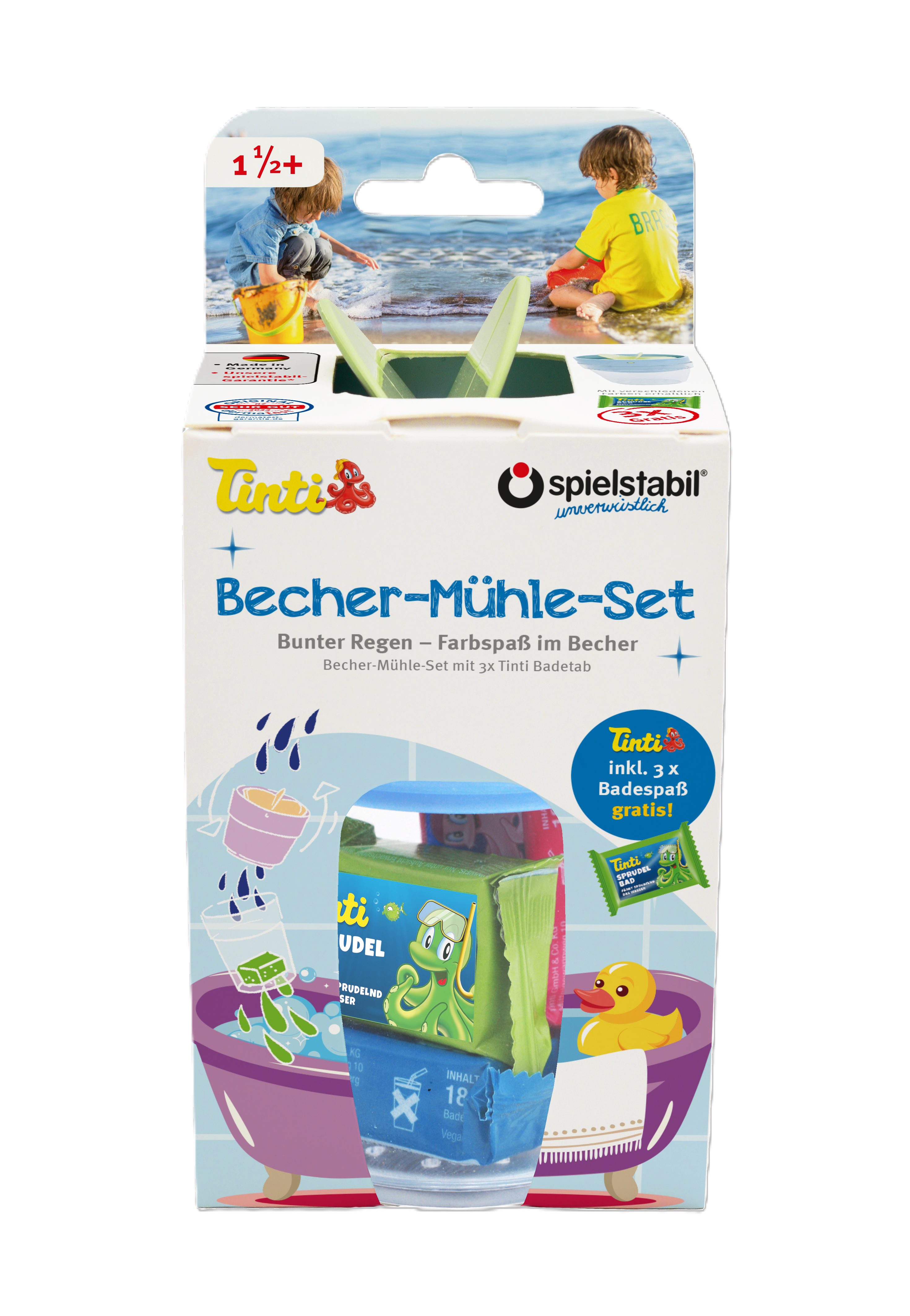 Spielstabil Sandform-Set Spielstabil Becher-Mühle-Set fashion