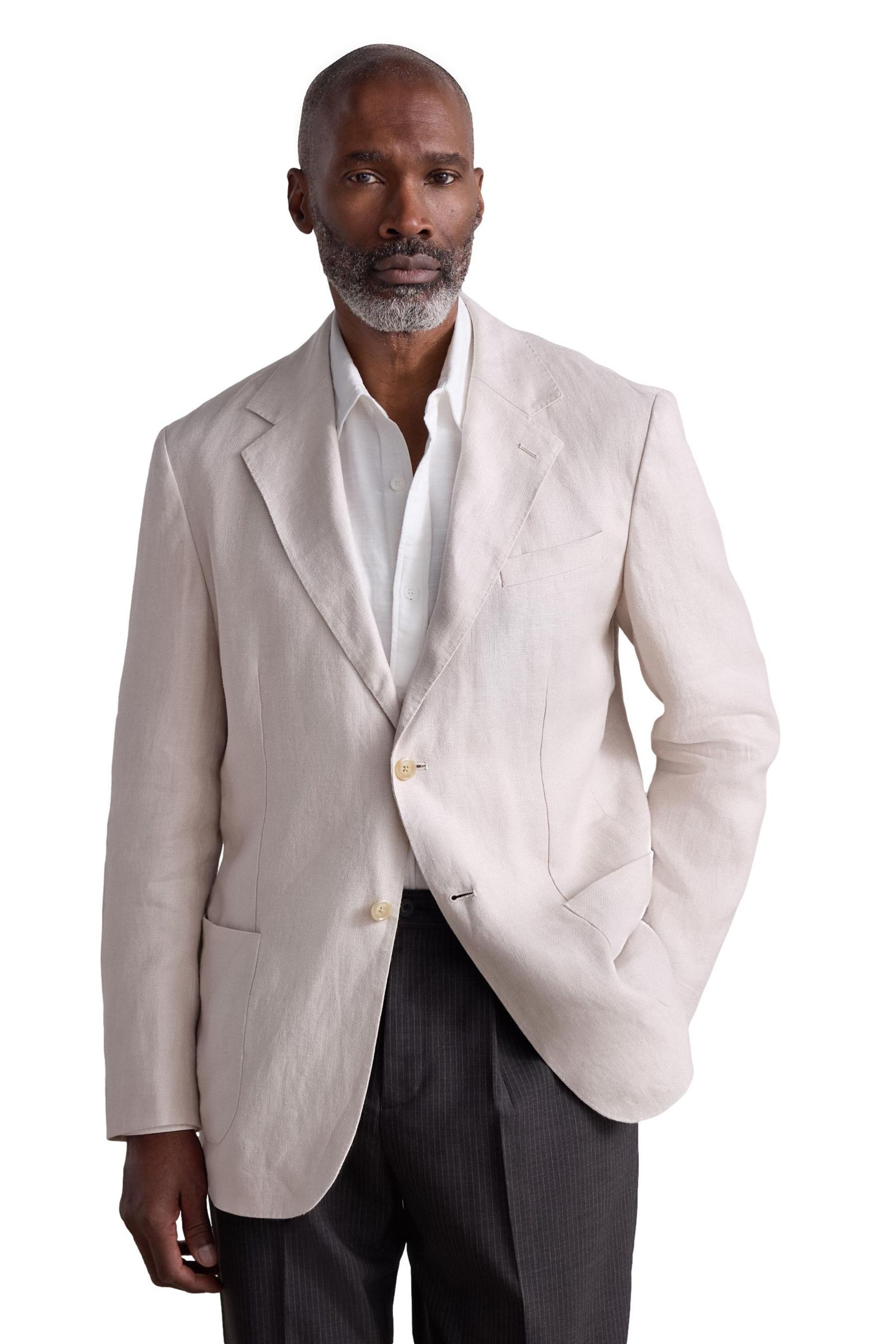 Next Jackenblazer Strukturiertes Regular Fit Signature Anzugsakko (1-tlg) günstig online kaufen